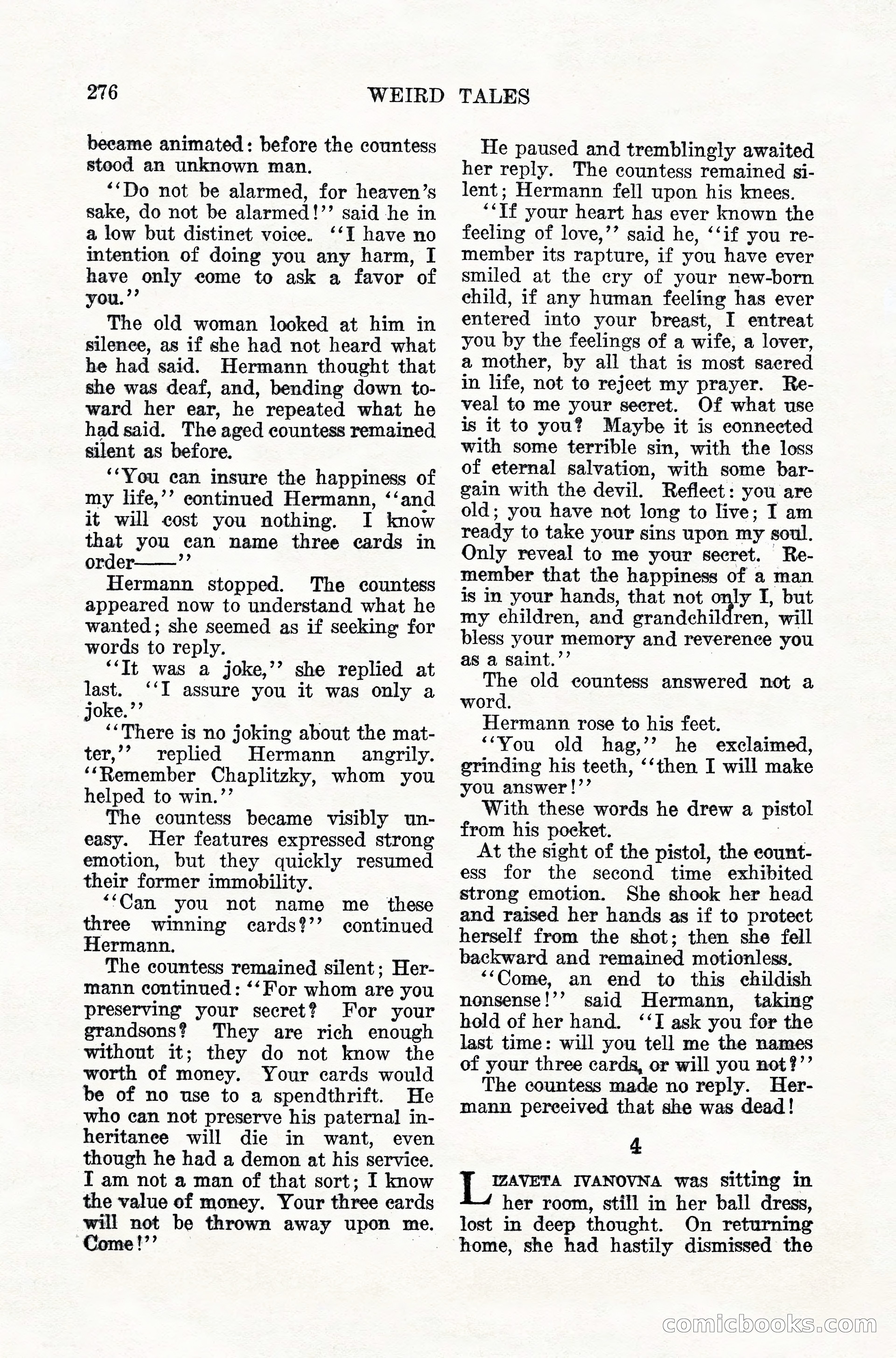 Weird Tales, Vol. 10, No. 2 — page 134 of 148