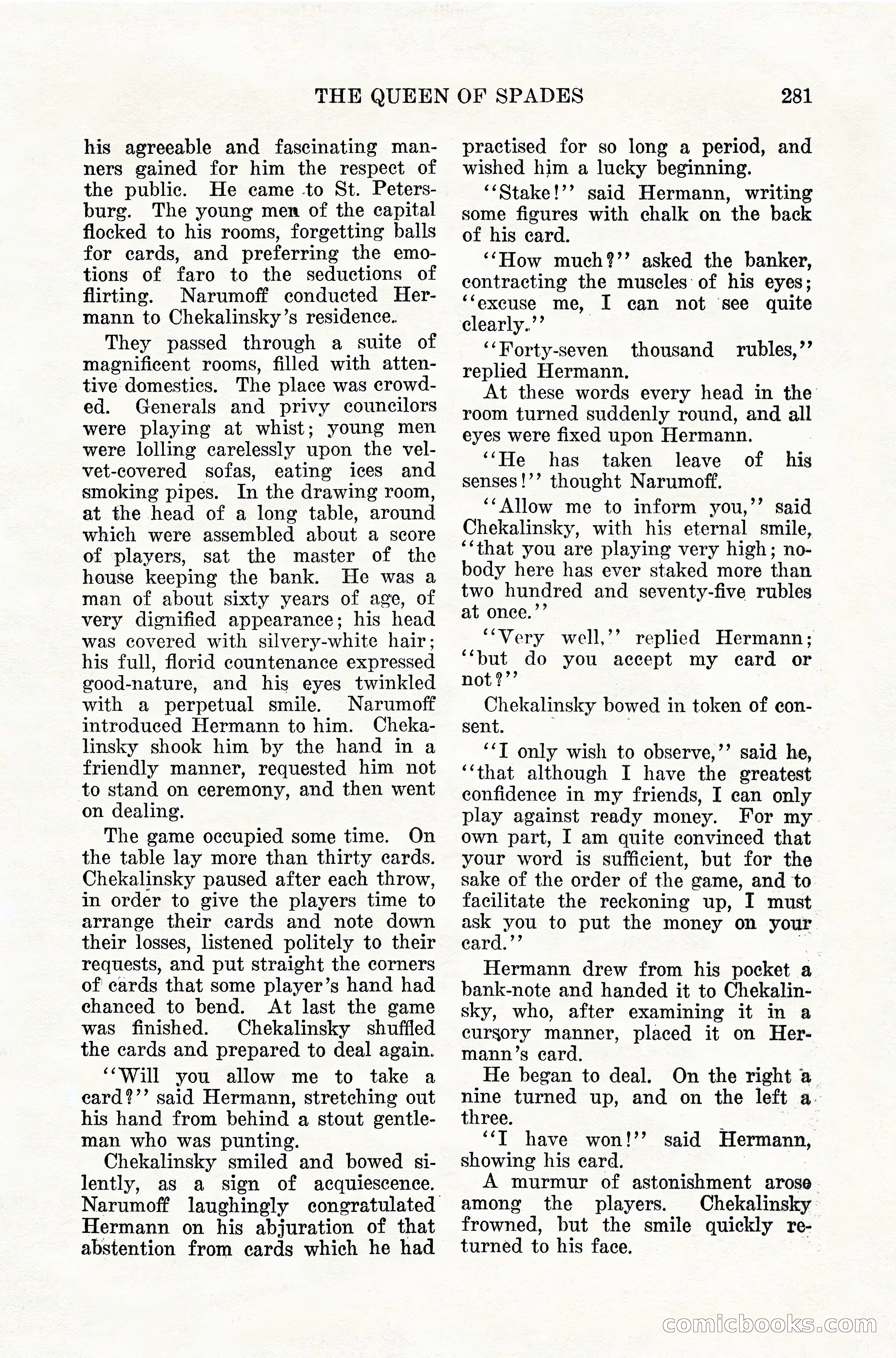 Weird Tales, Vol. 10, No. 2 — page 139 of 148