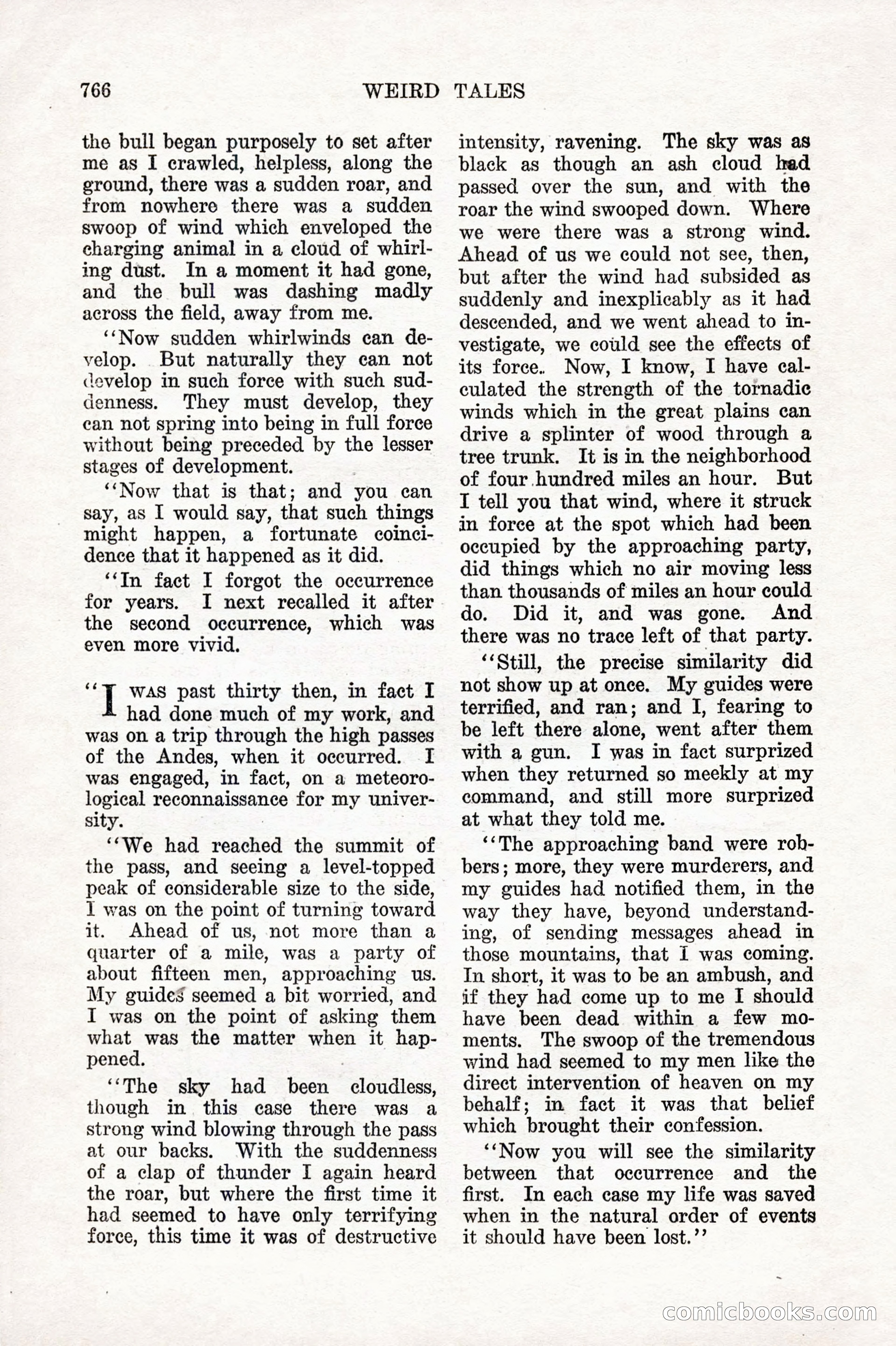 Weird Tales, Vol. 10 No. 6 — page 48 of 148