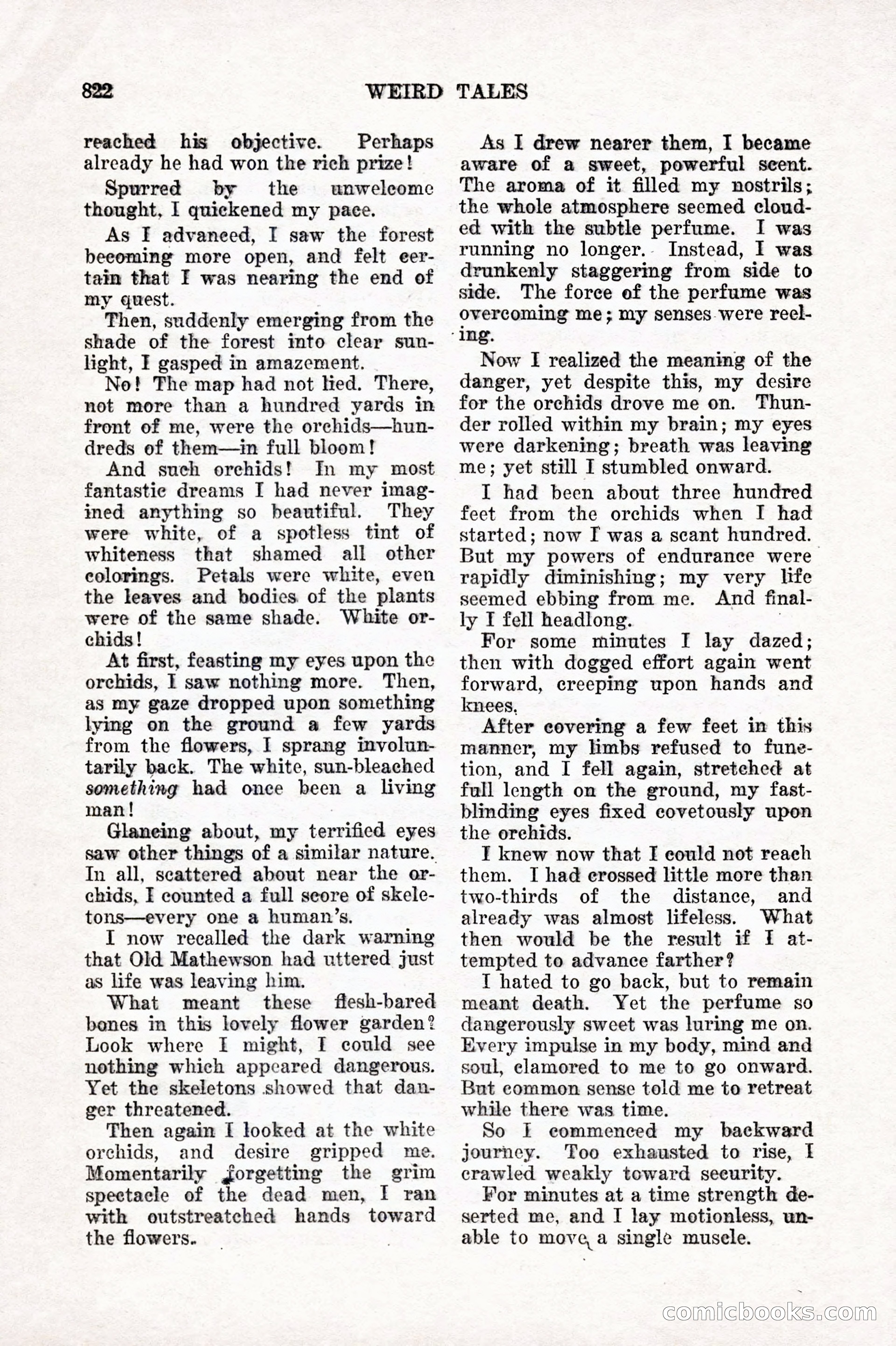 Weird Tales, Vol. 10 No. 6 — page 104 of 148