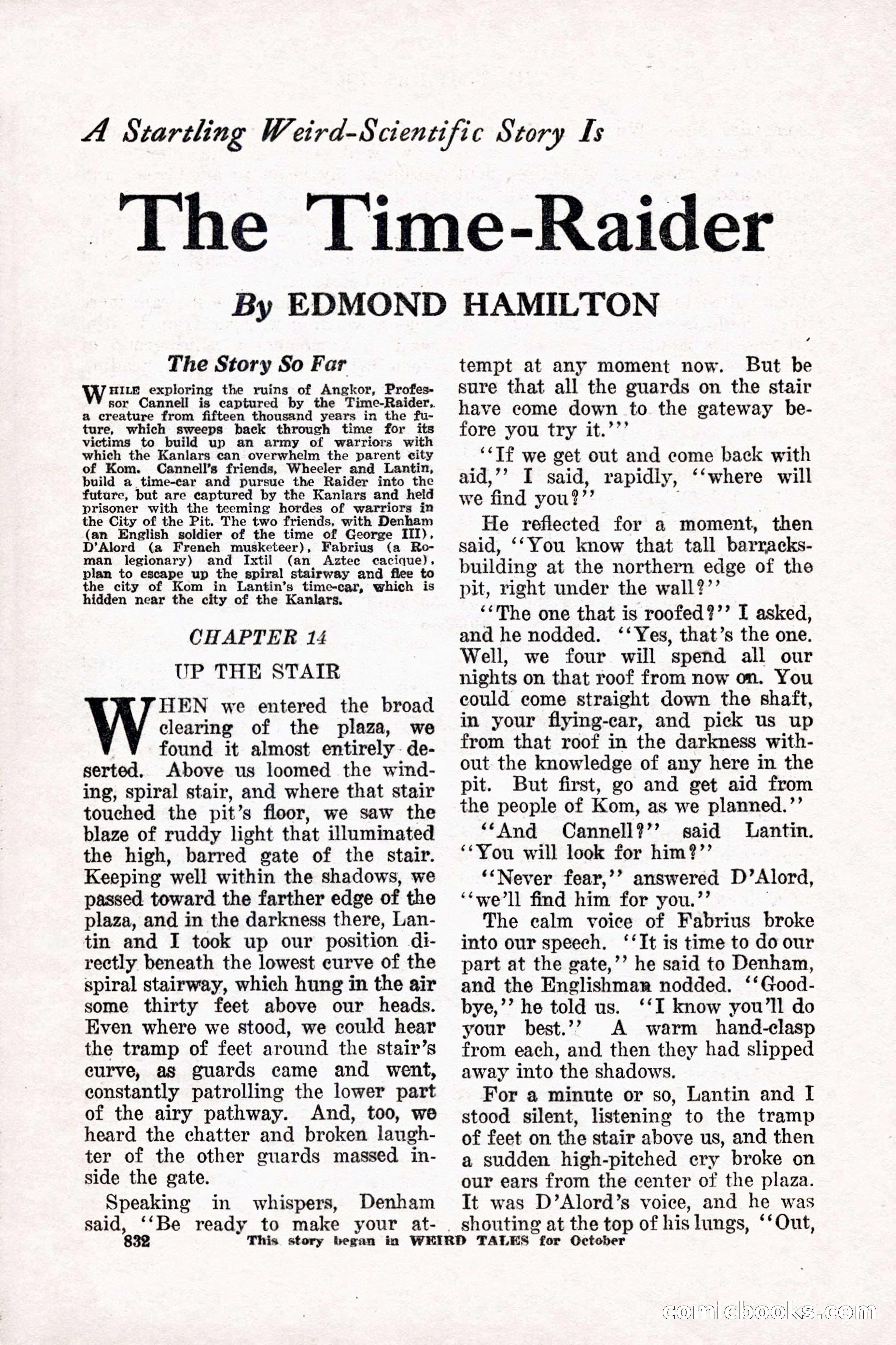 Weird Tales, Vol. 10 No. 6 — page 114 of 148
