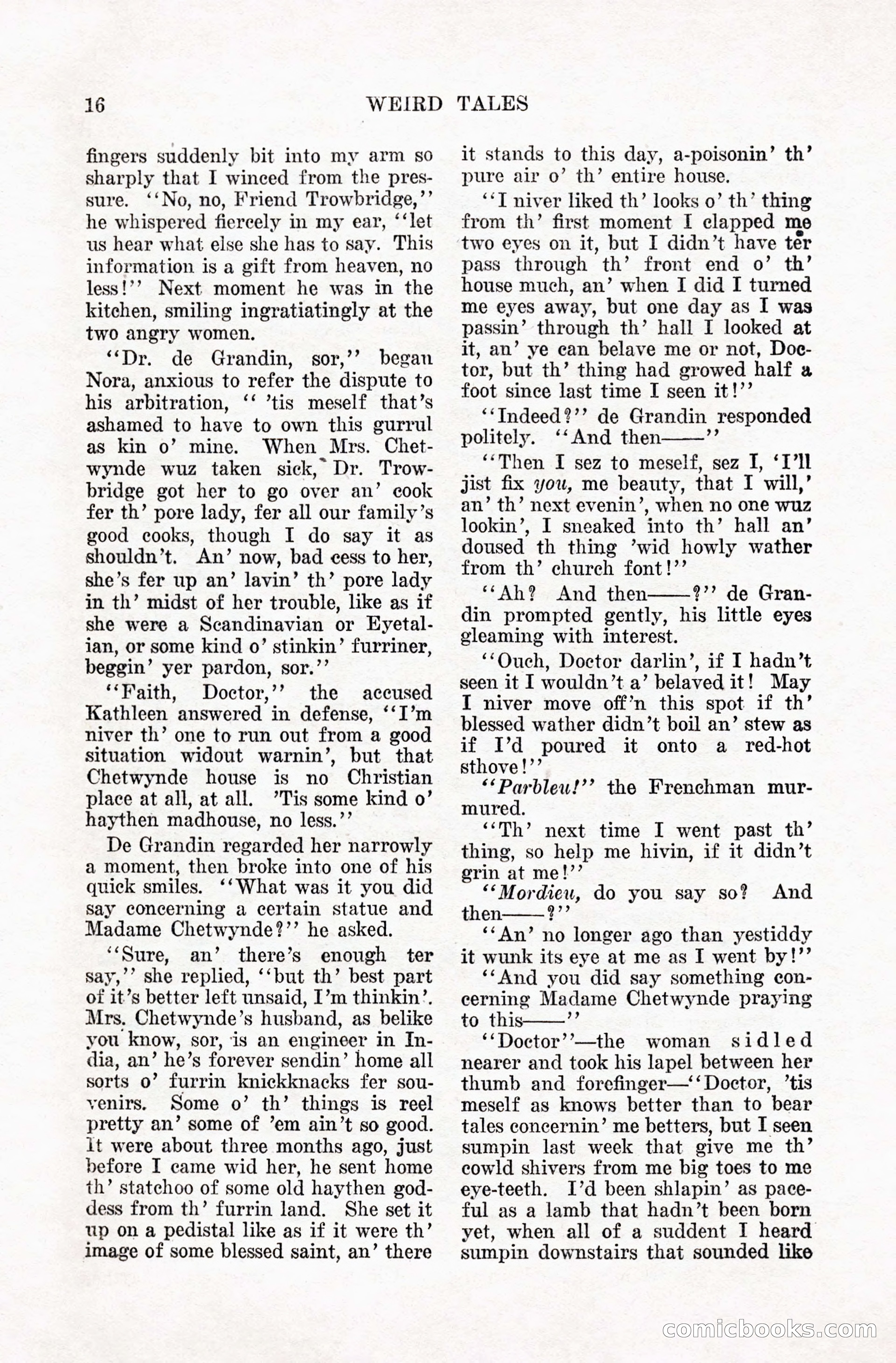 Weird Tales, January 1928 — page 17 of 146