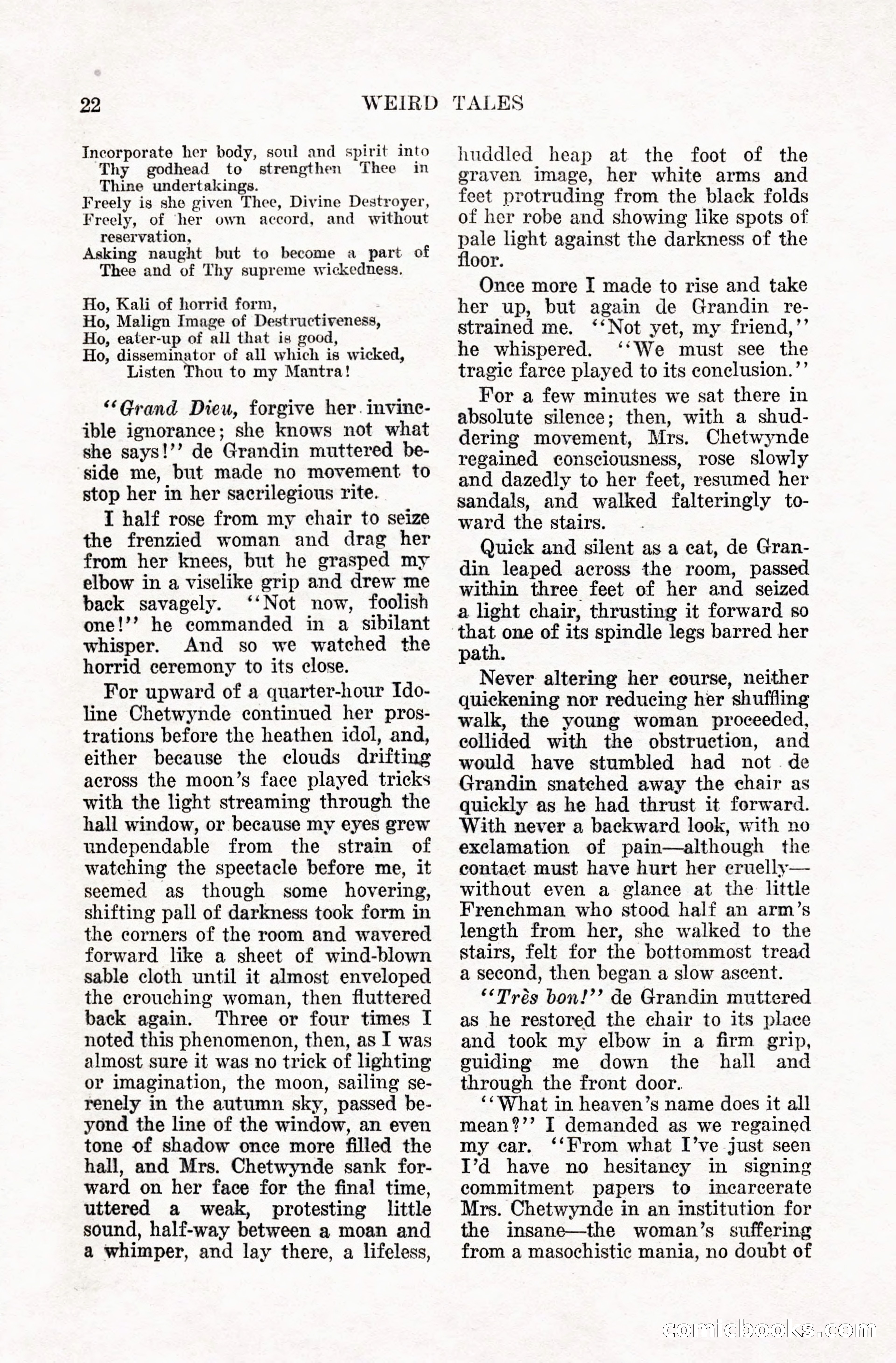 Weird Tales, January 1928 — page 23 of 146