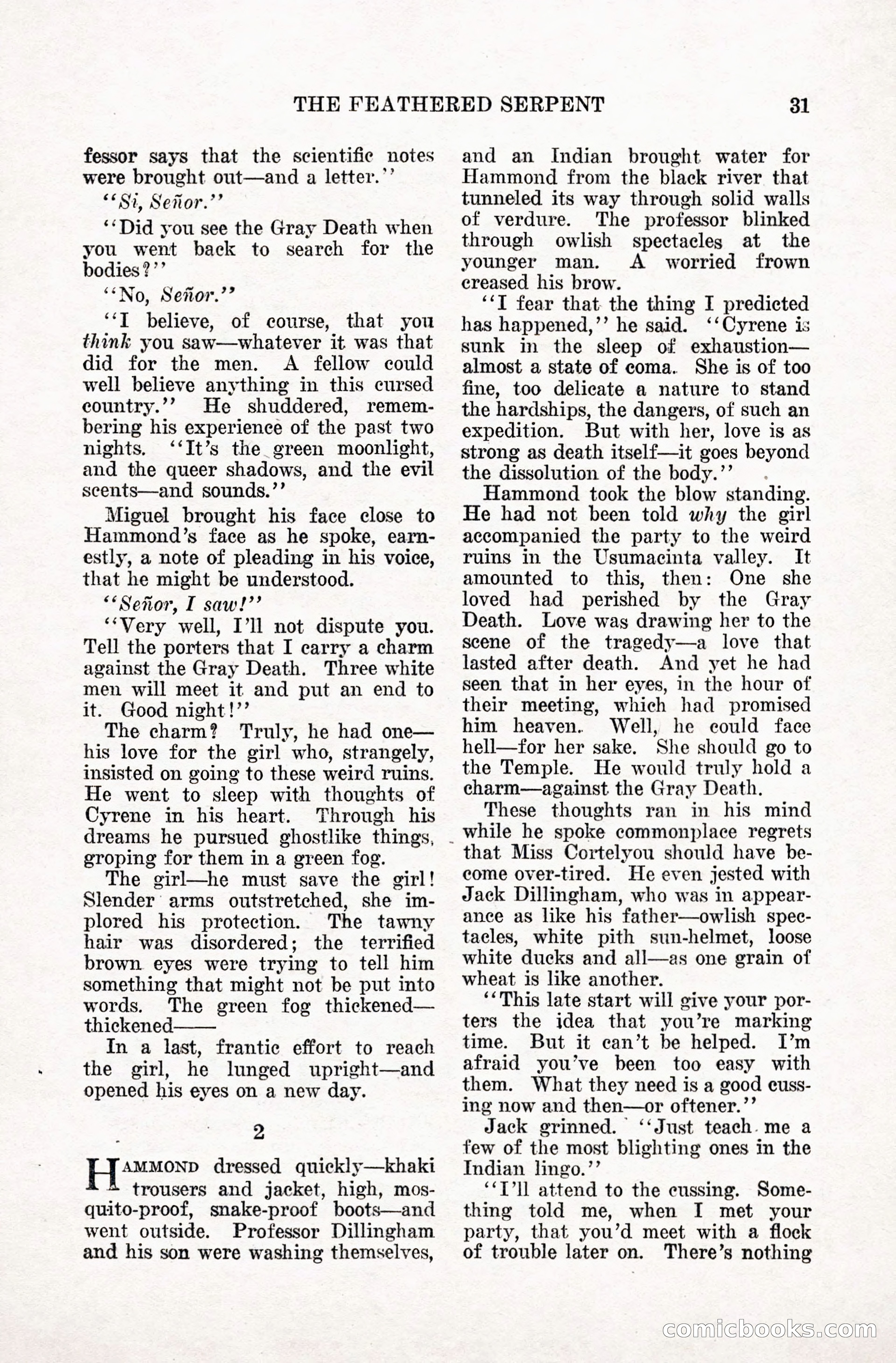 Weird Tales, January 1928 — page 32 of 146