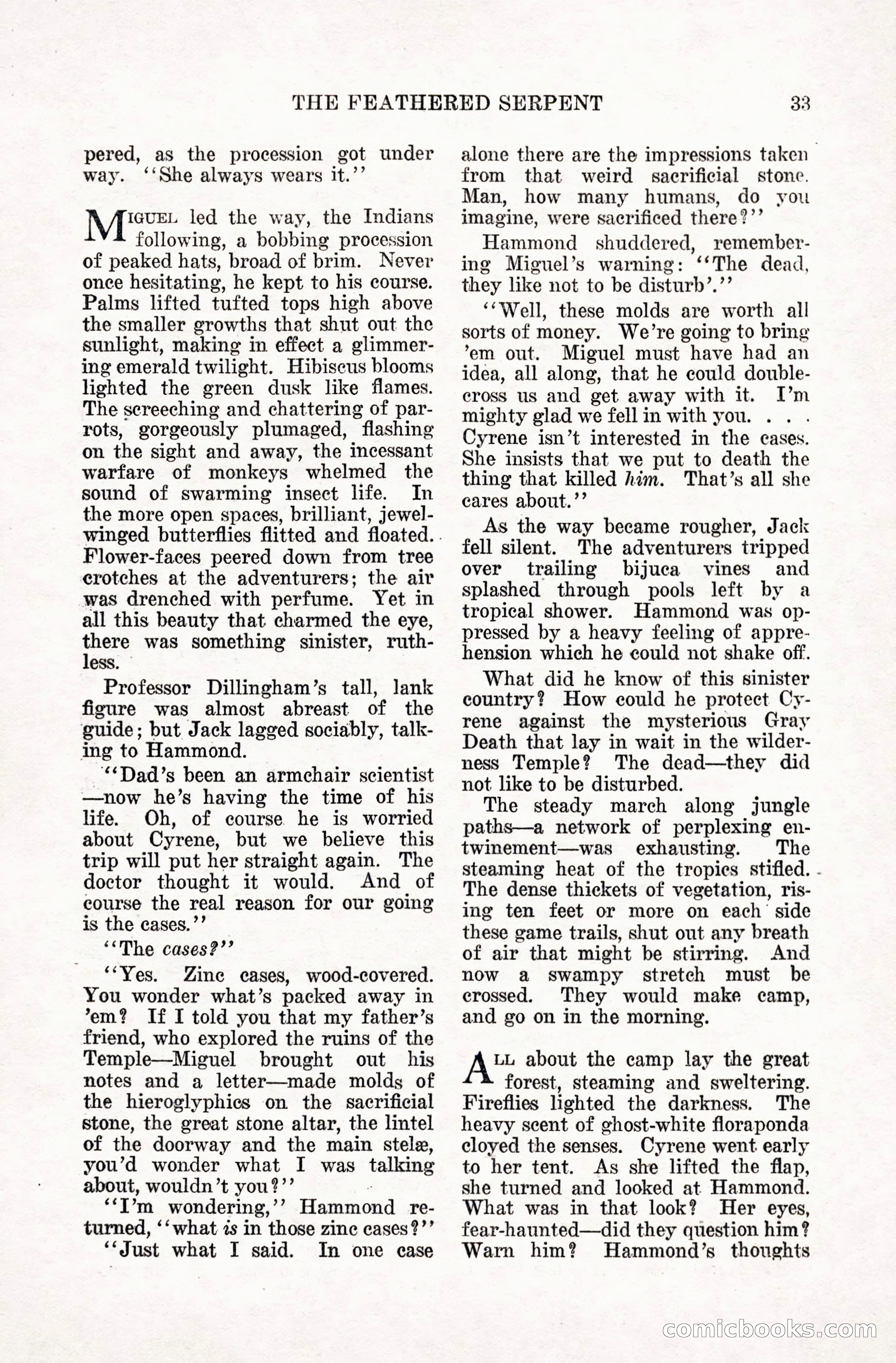Weird Tales, January 1928 — page 34 of 146