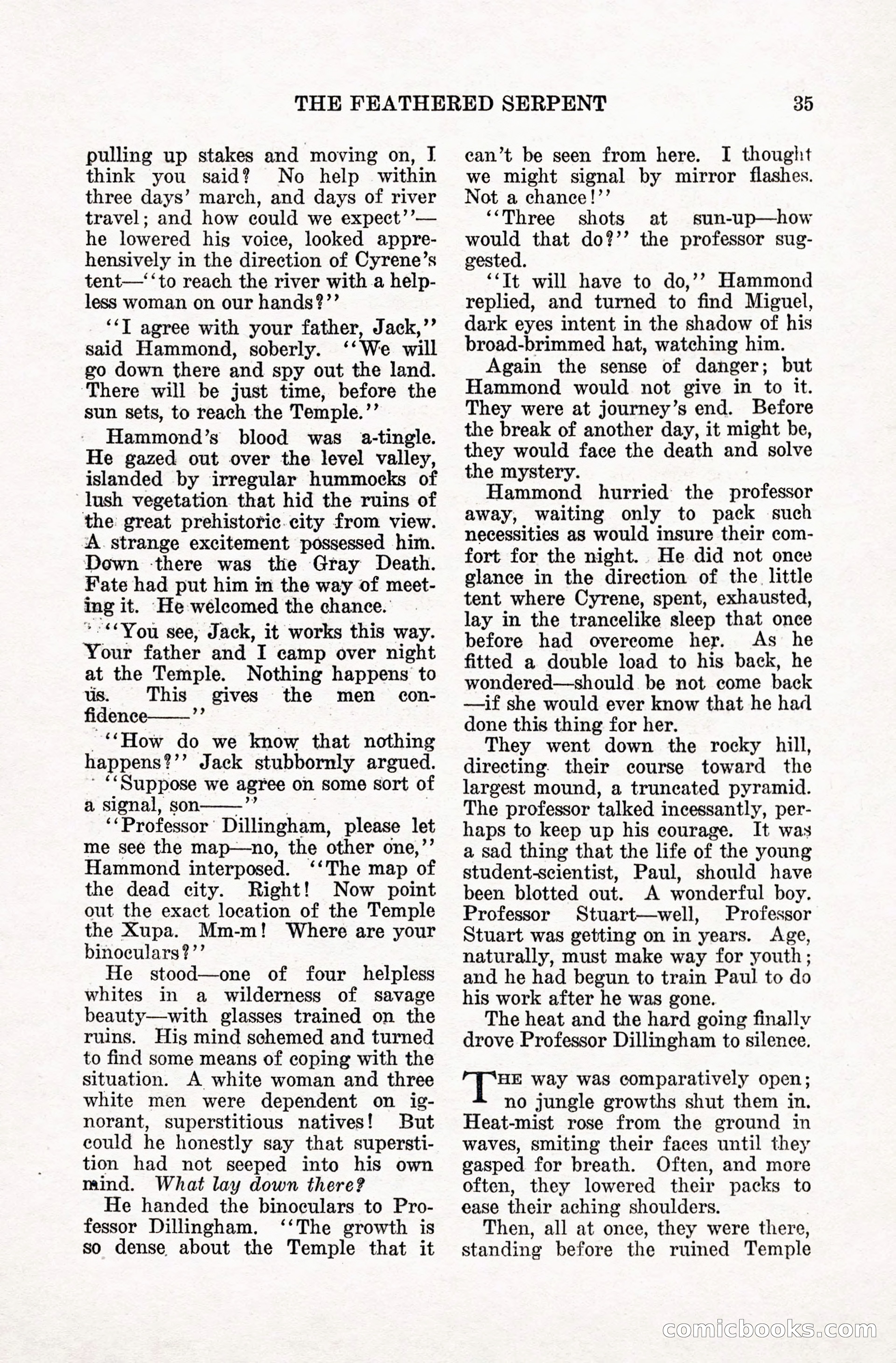 Weird Tales, January 1928 — page 36 of 146