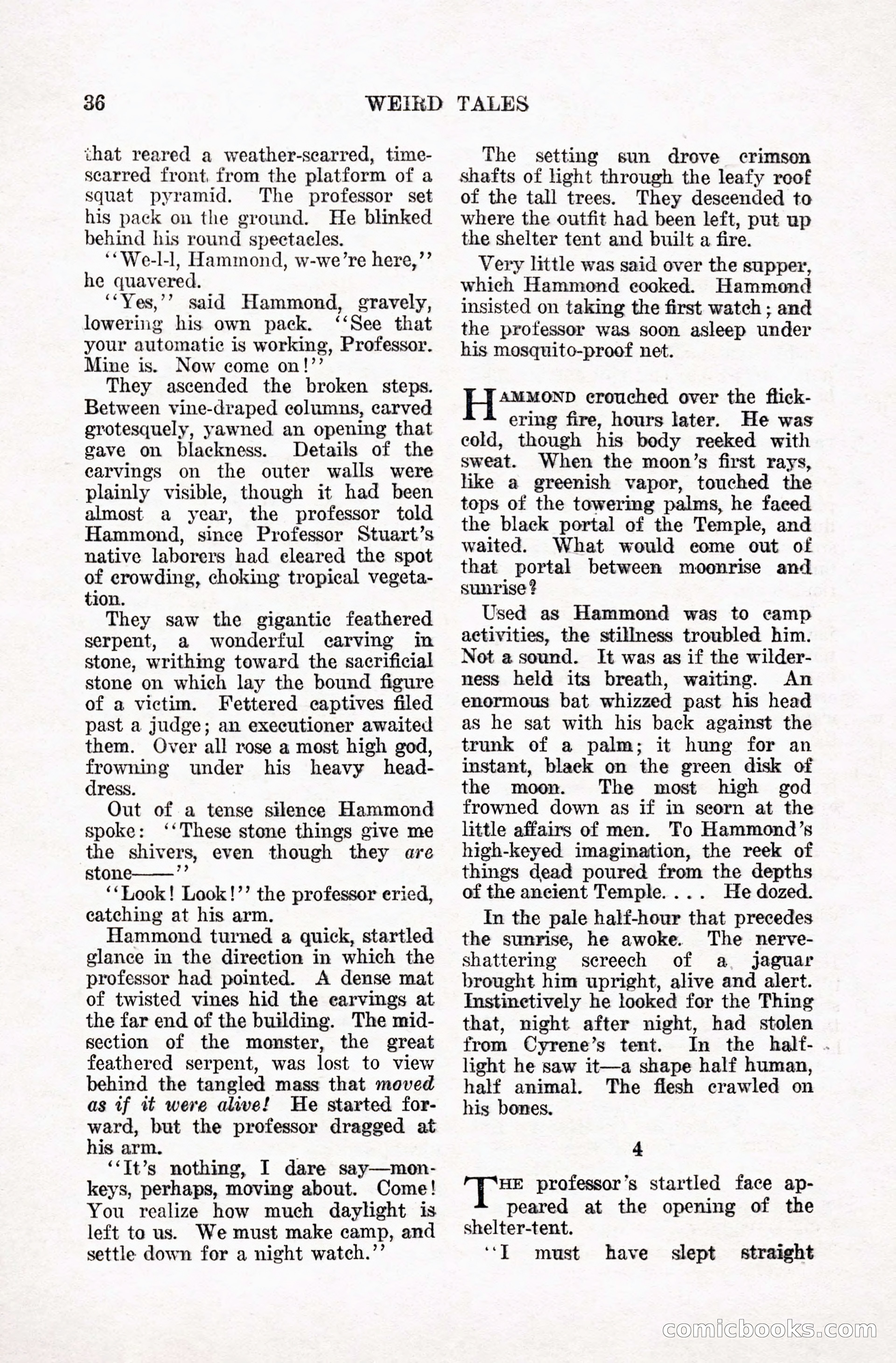 Weird Tales, January 1928 — page 37 of 146