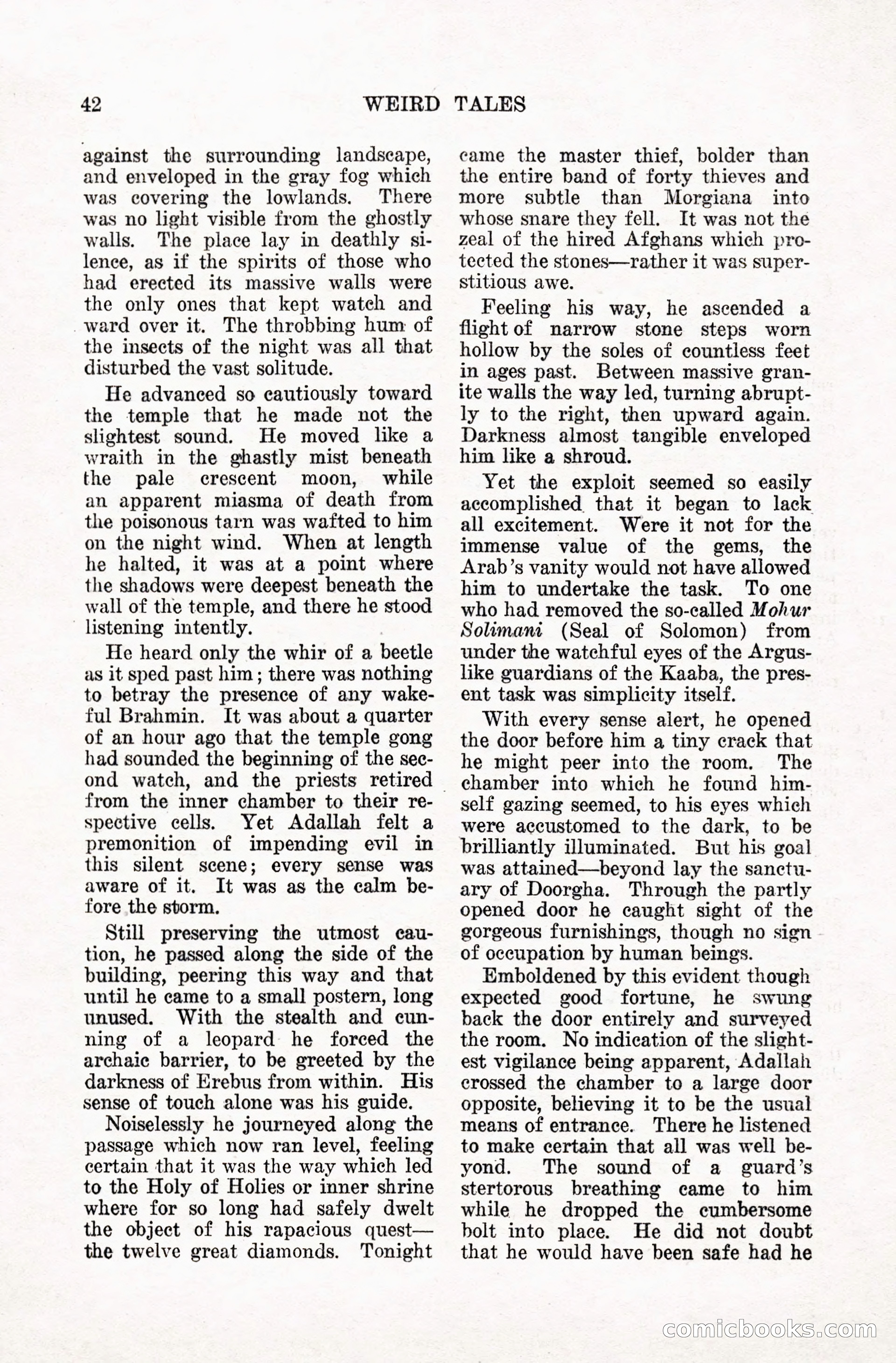 Weird Tales, January 1928 — page 43 of 146