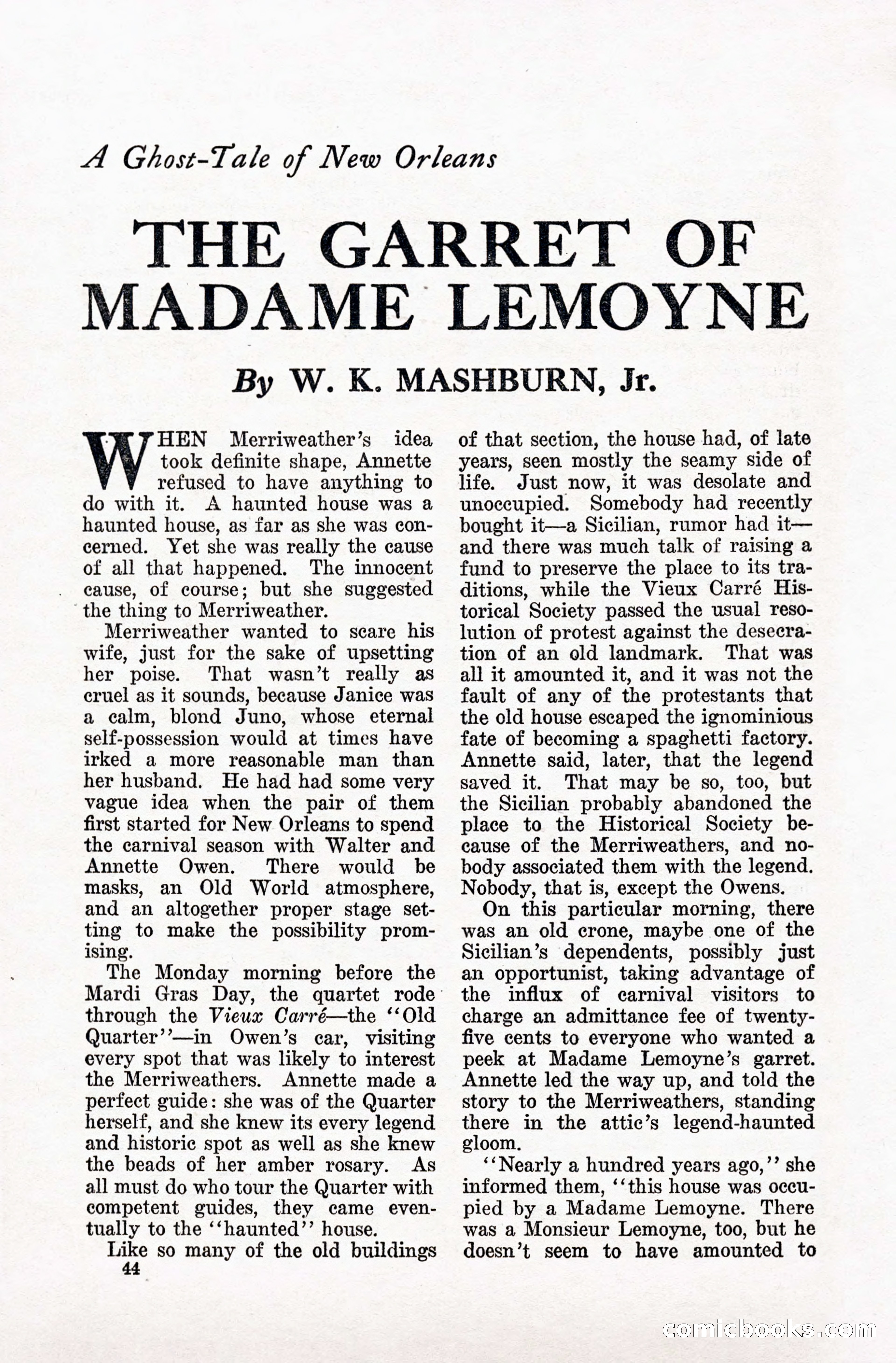 Weird Tales, January 1928 — page 45 of 146