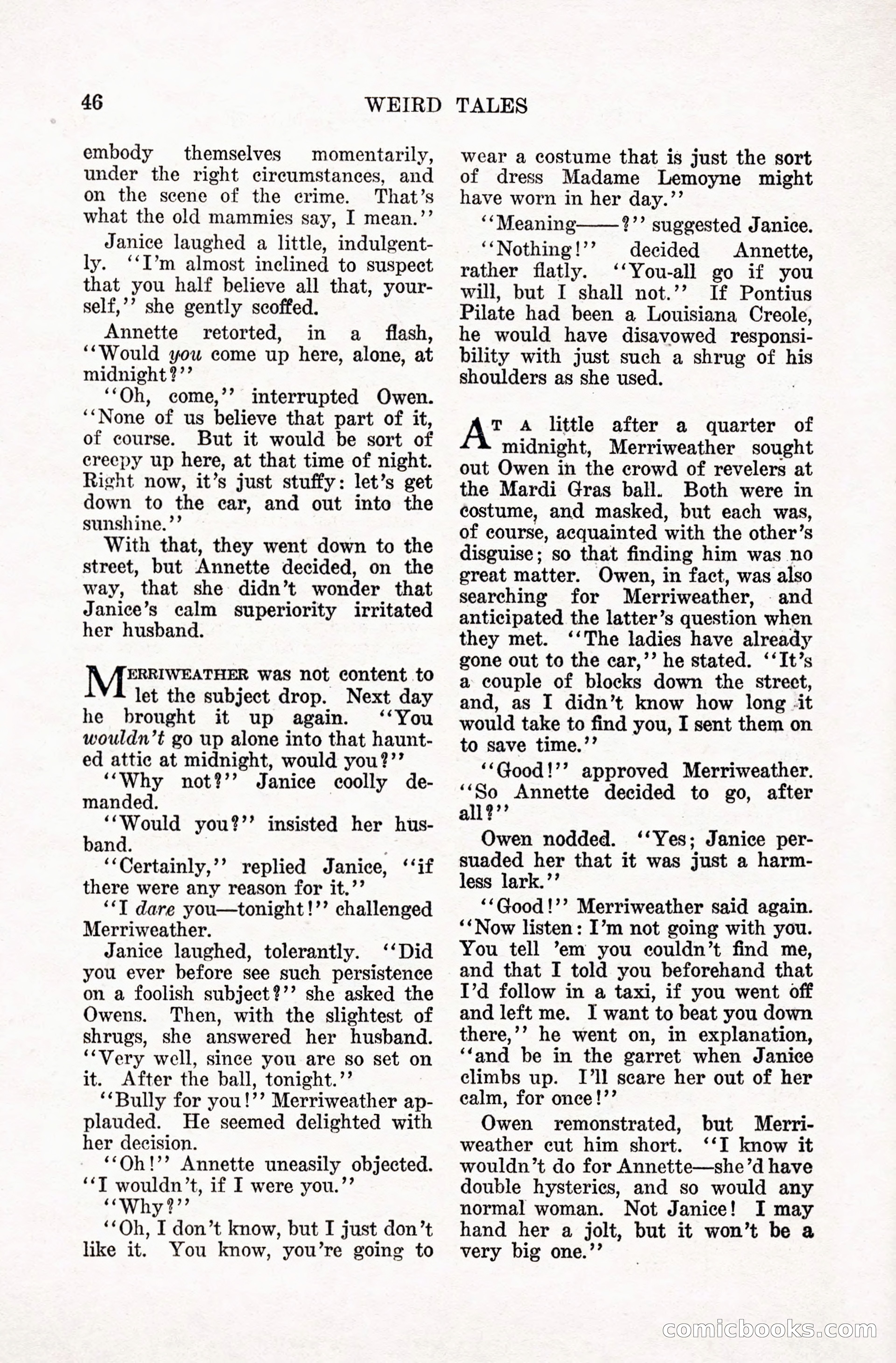 Weird Tales, January 1928 — page 47 of 146