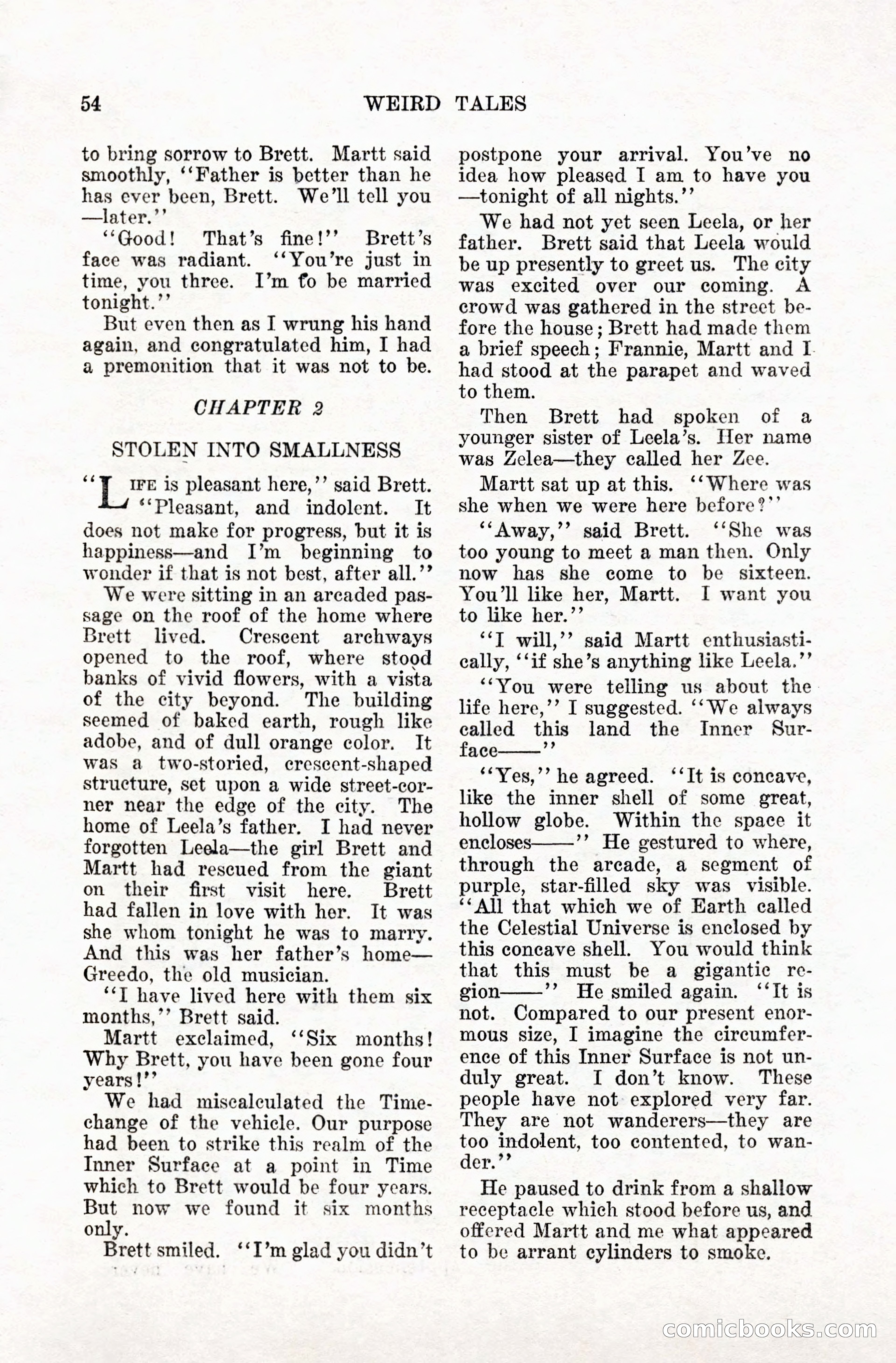 Weird Tales, January 1928 — page 55 of 146