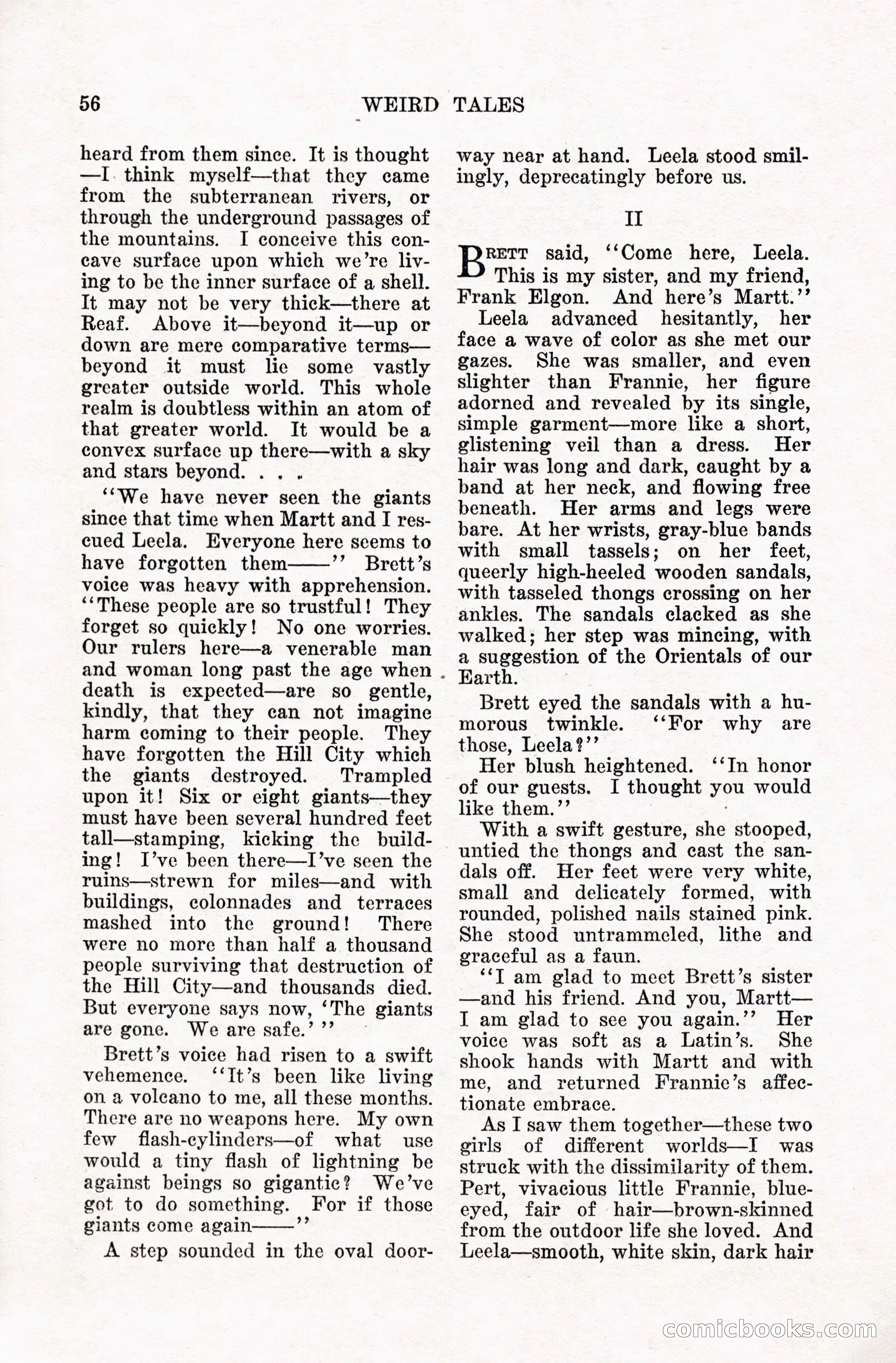 Weird Tales, January 1928 — page 57 of 146