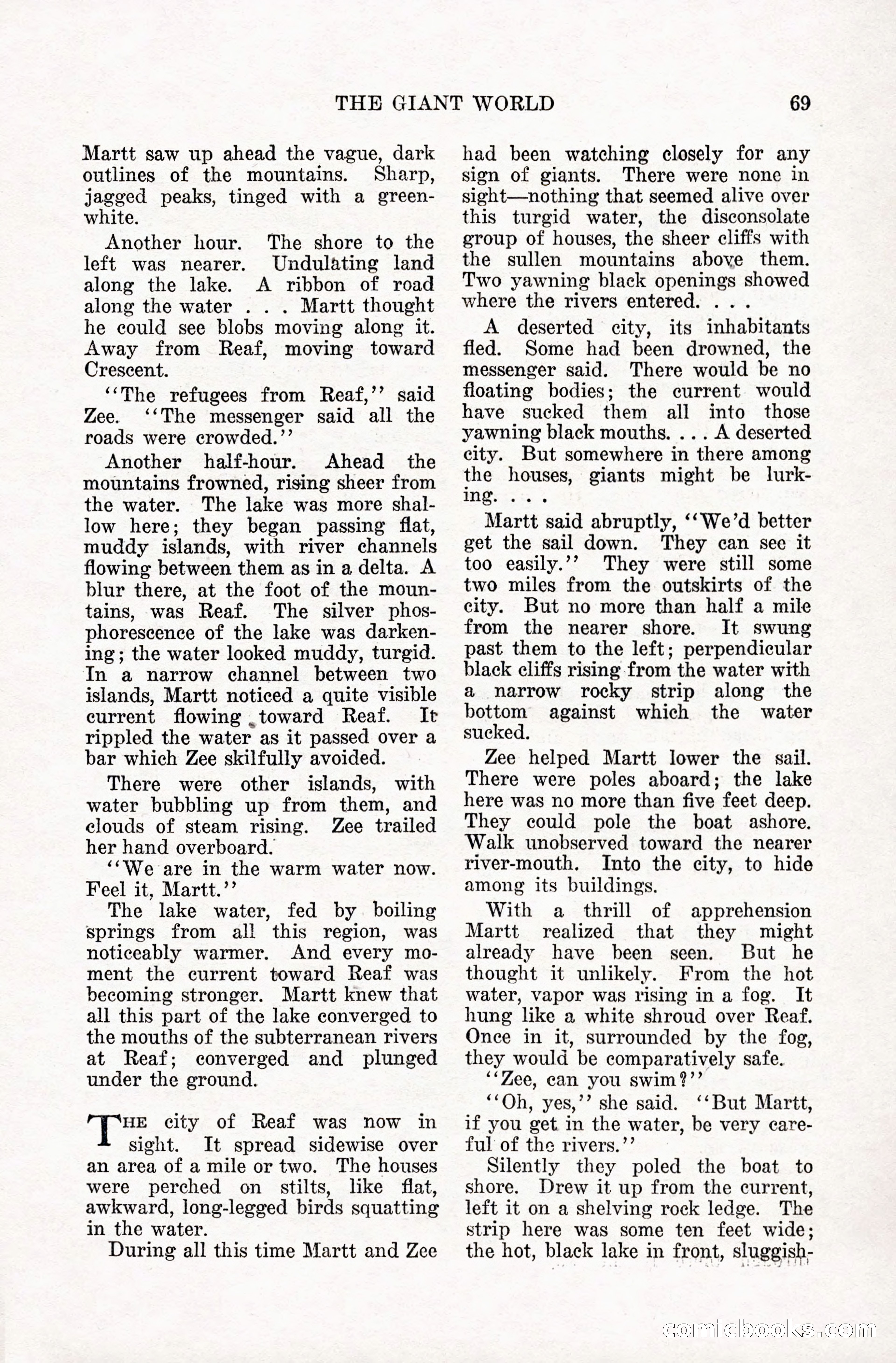 Weird Tales, January 1928 — page 70 of 146