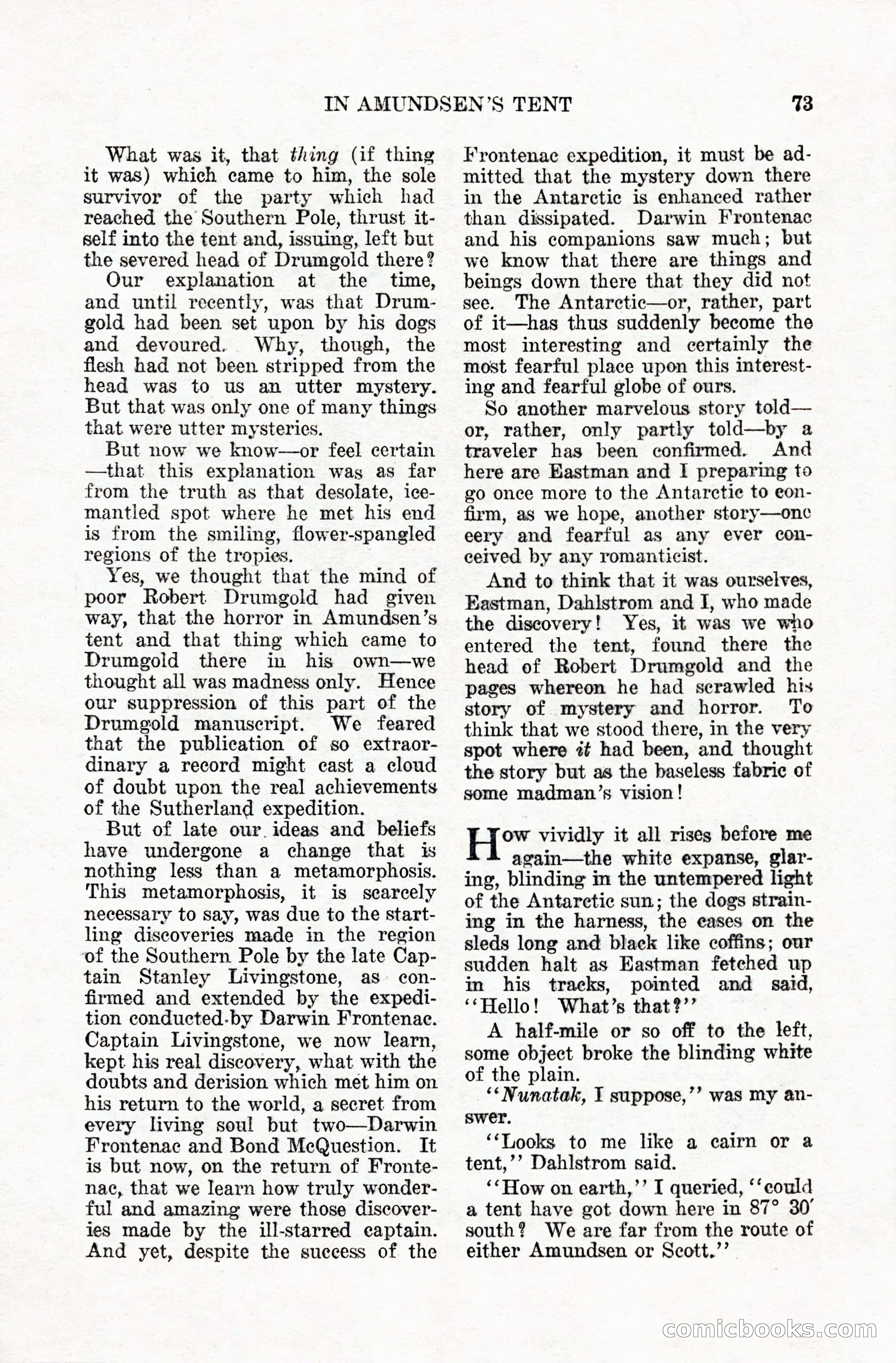 Weird Tales, January 1928 — page 74 of 146