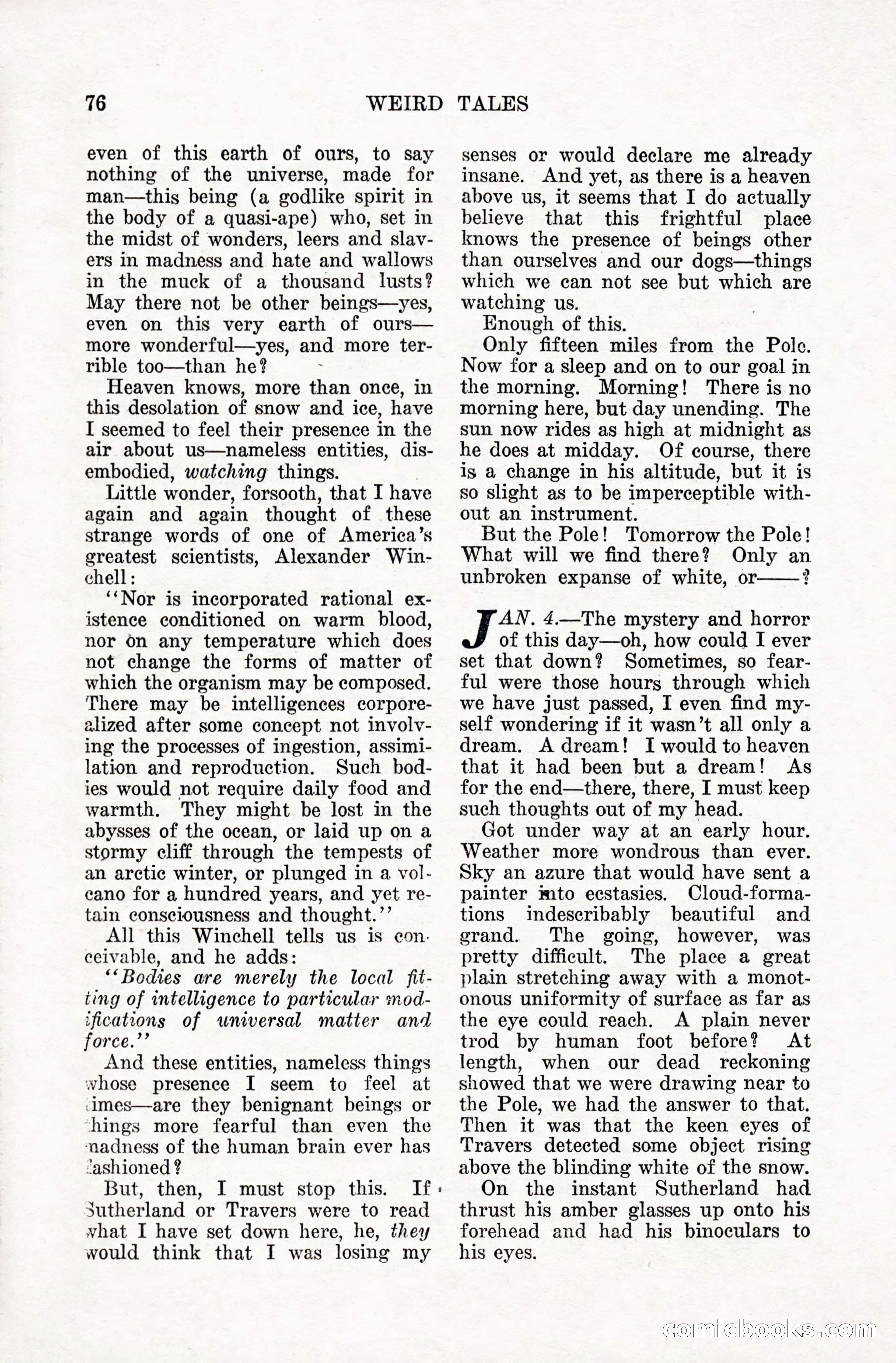 Weird Tales, January 1928 — page 77 of 146