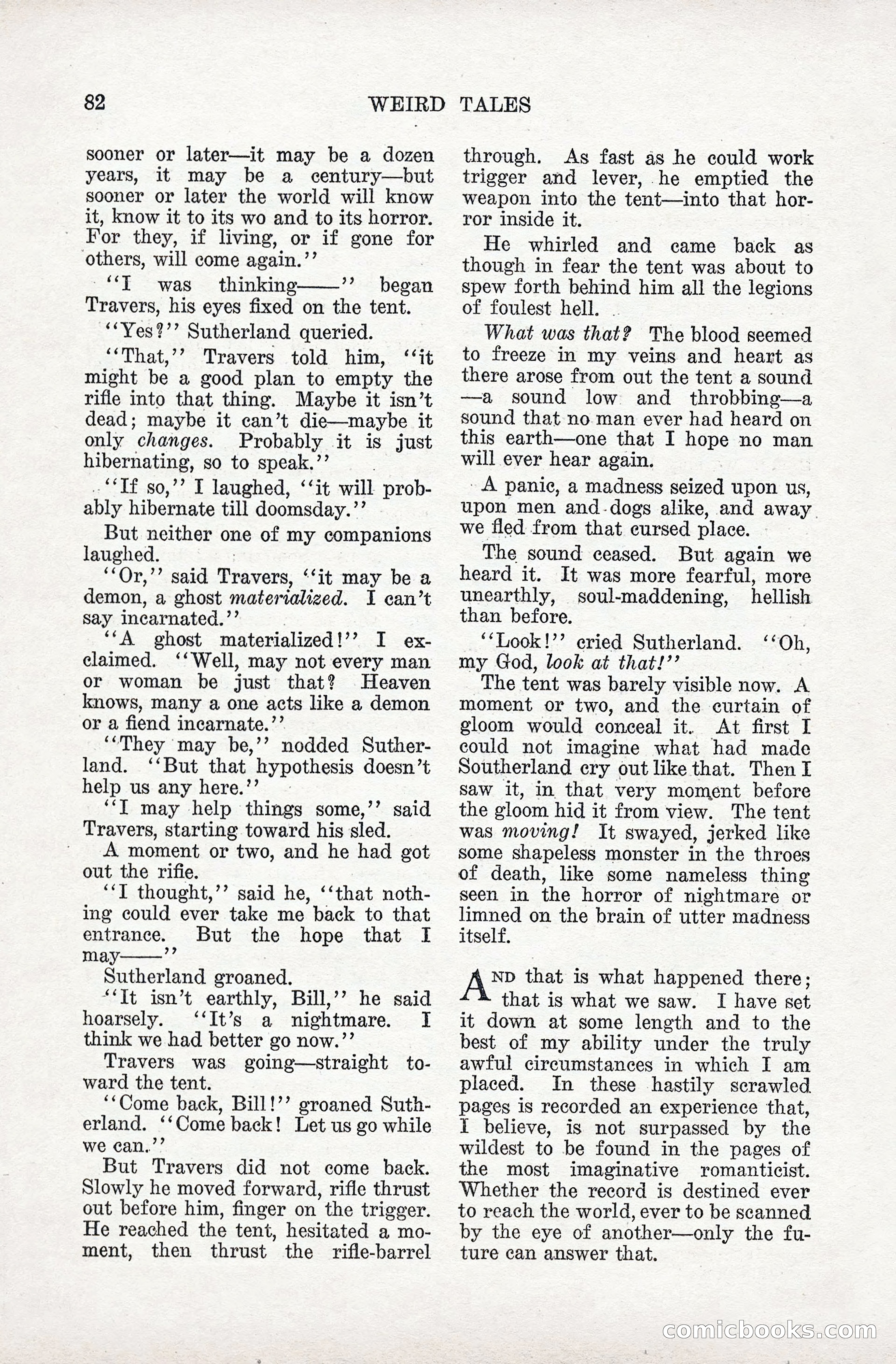 Weird Tales, January 1928 — page 83 of 146