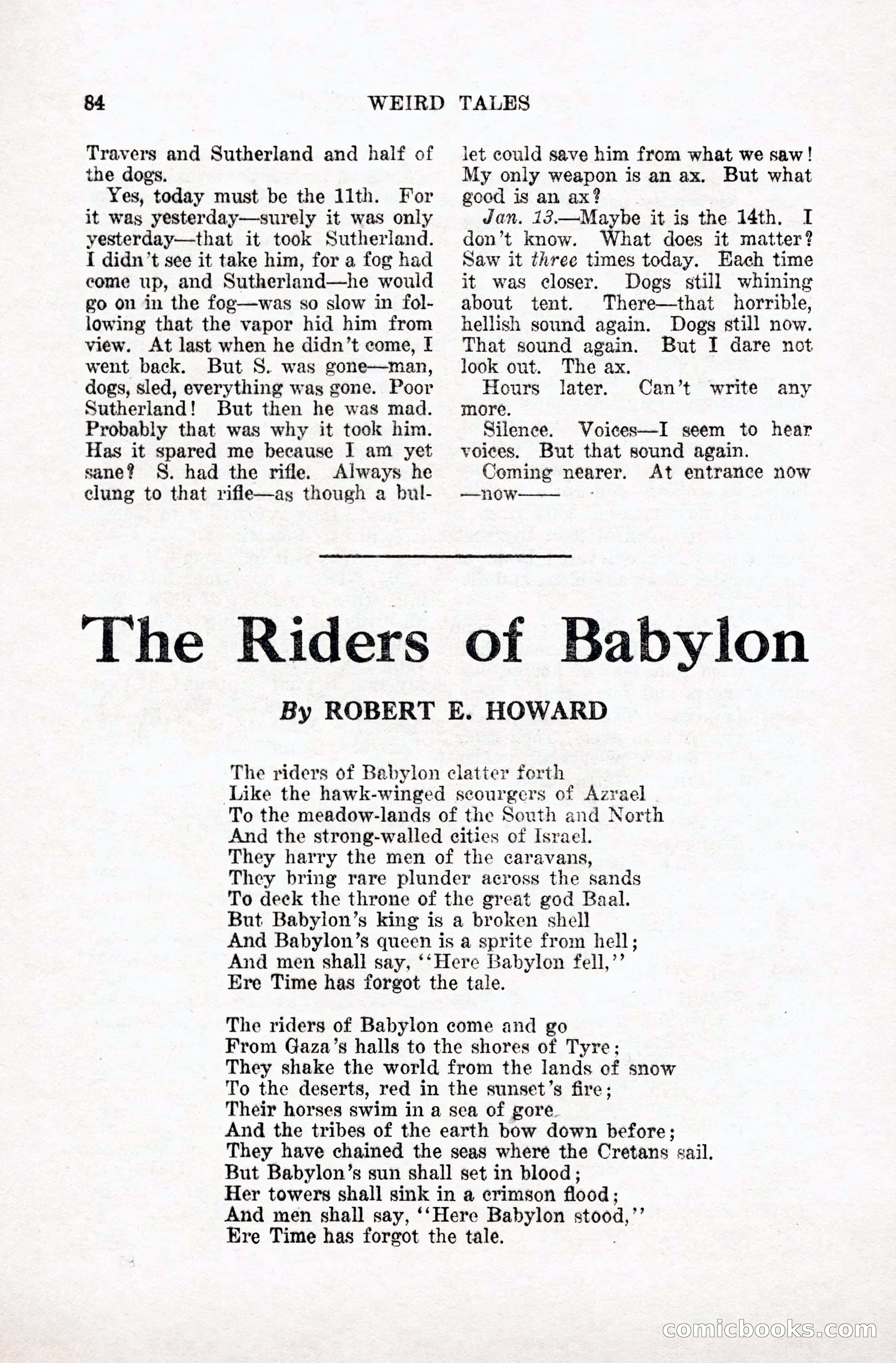 Weird Tales, January 1928 — page 85 of 146