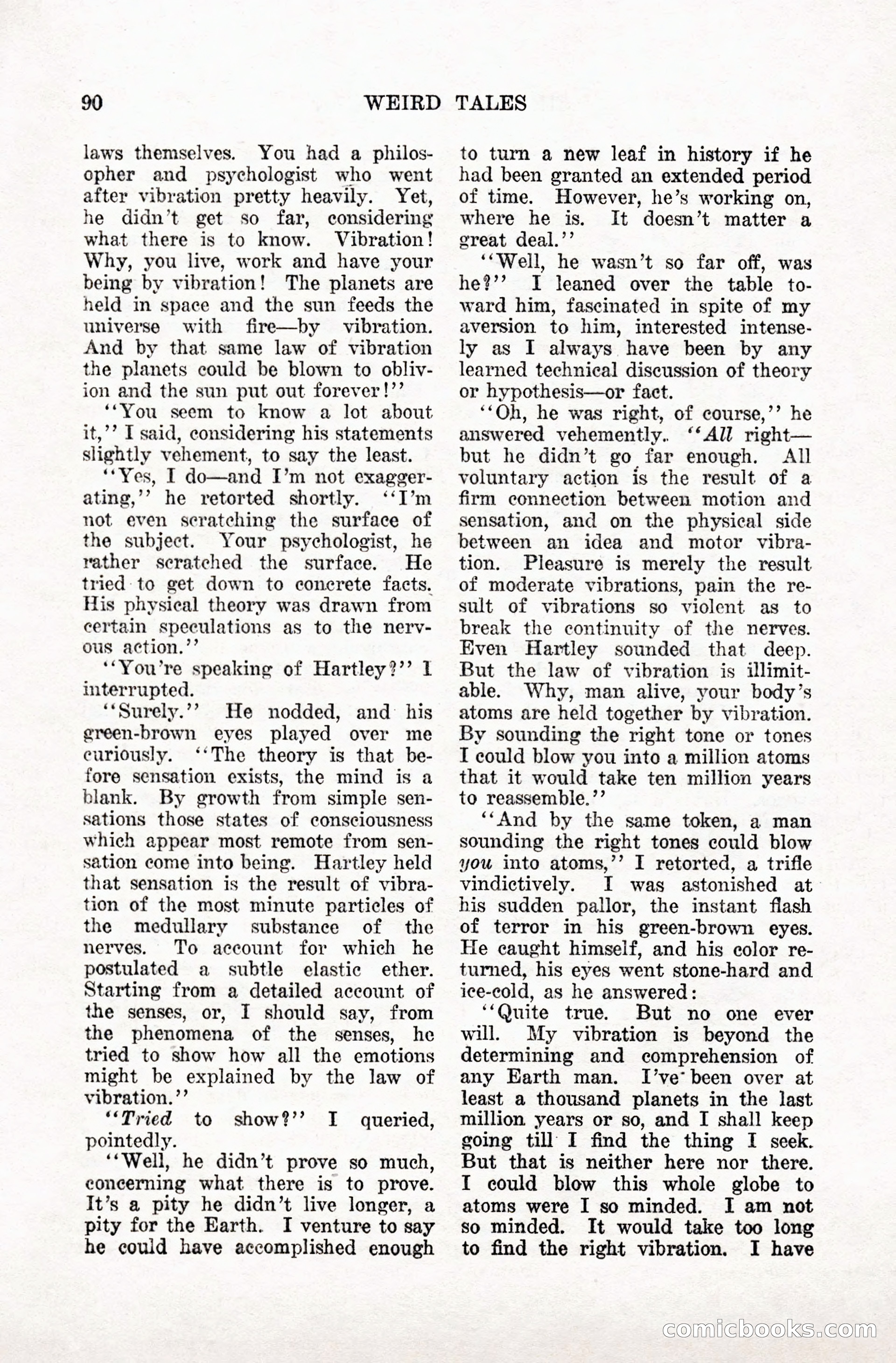 Weird Tales, January 1928 — page 91 of 146