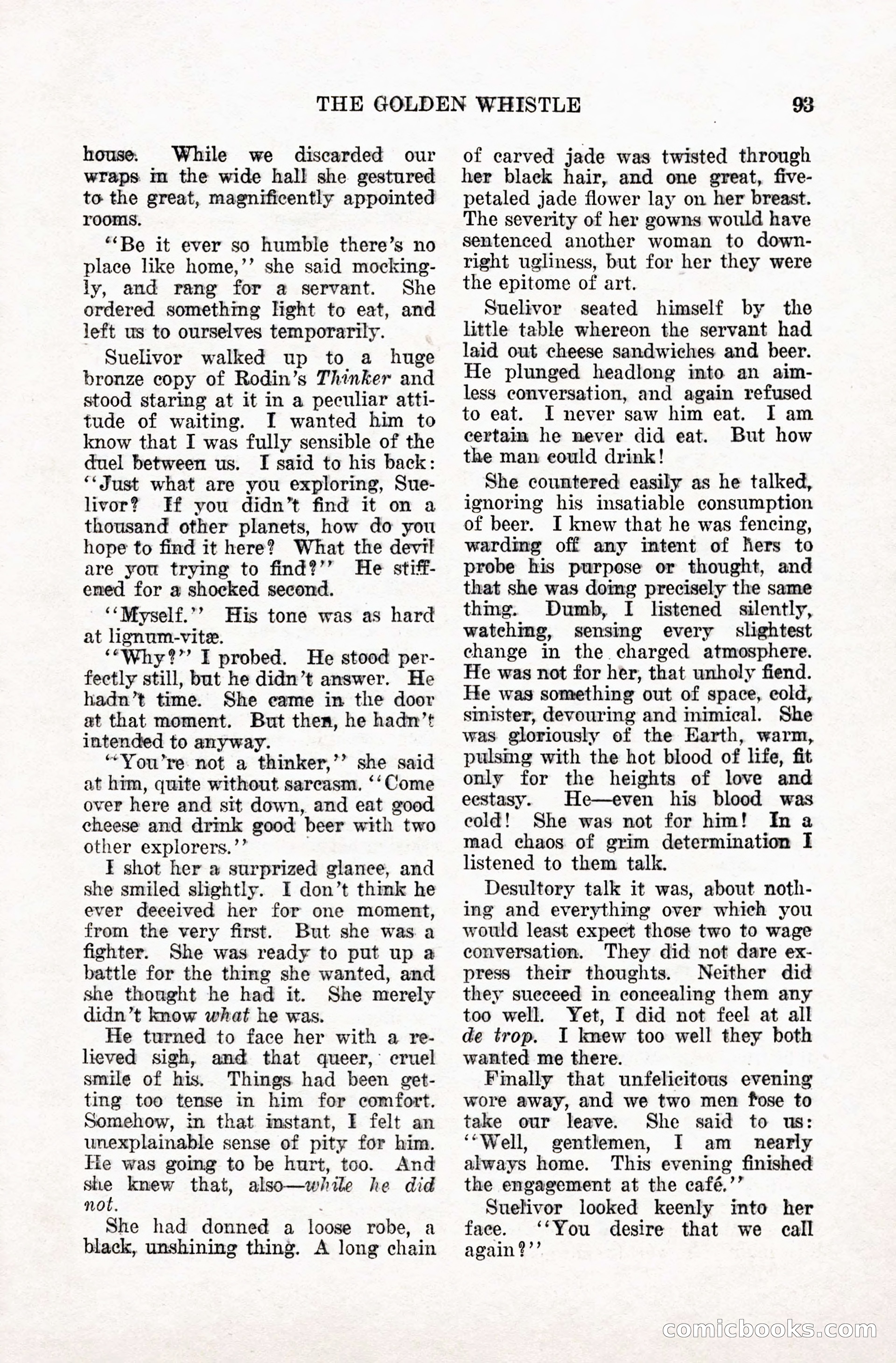 Weird Tales, January 1928 — page 94 of 146
