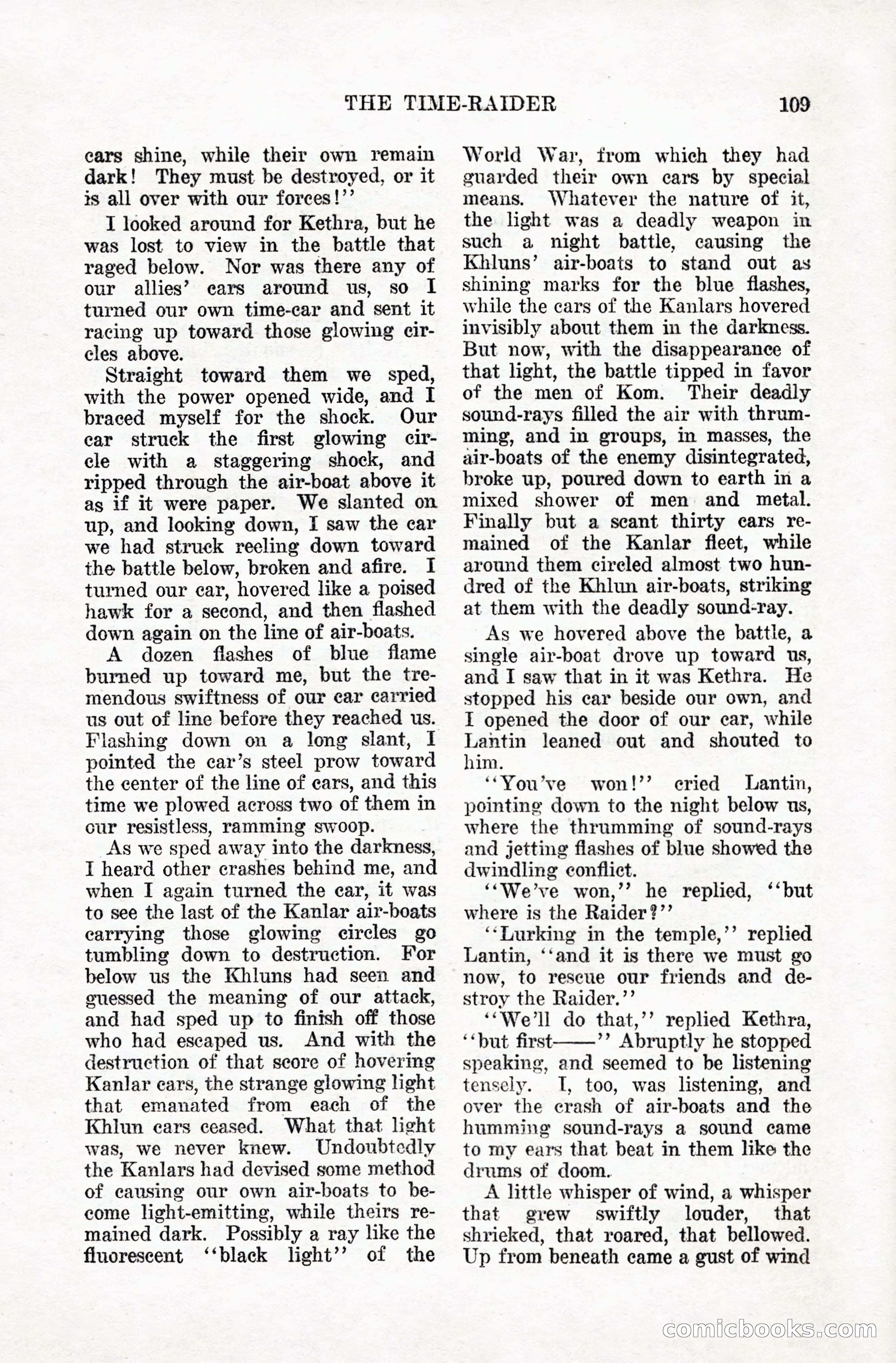 Weird Tales, January 1928 — page 110 of 146