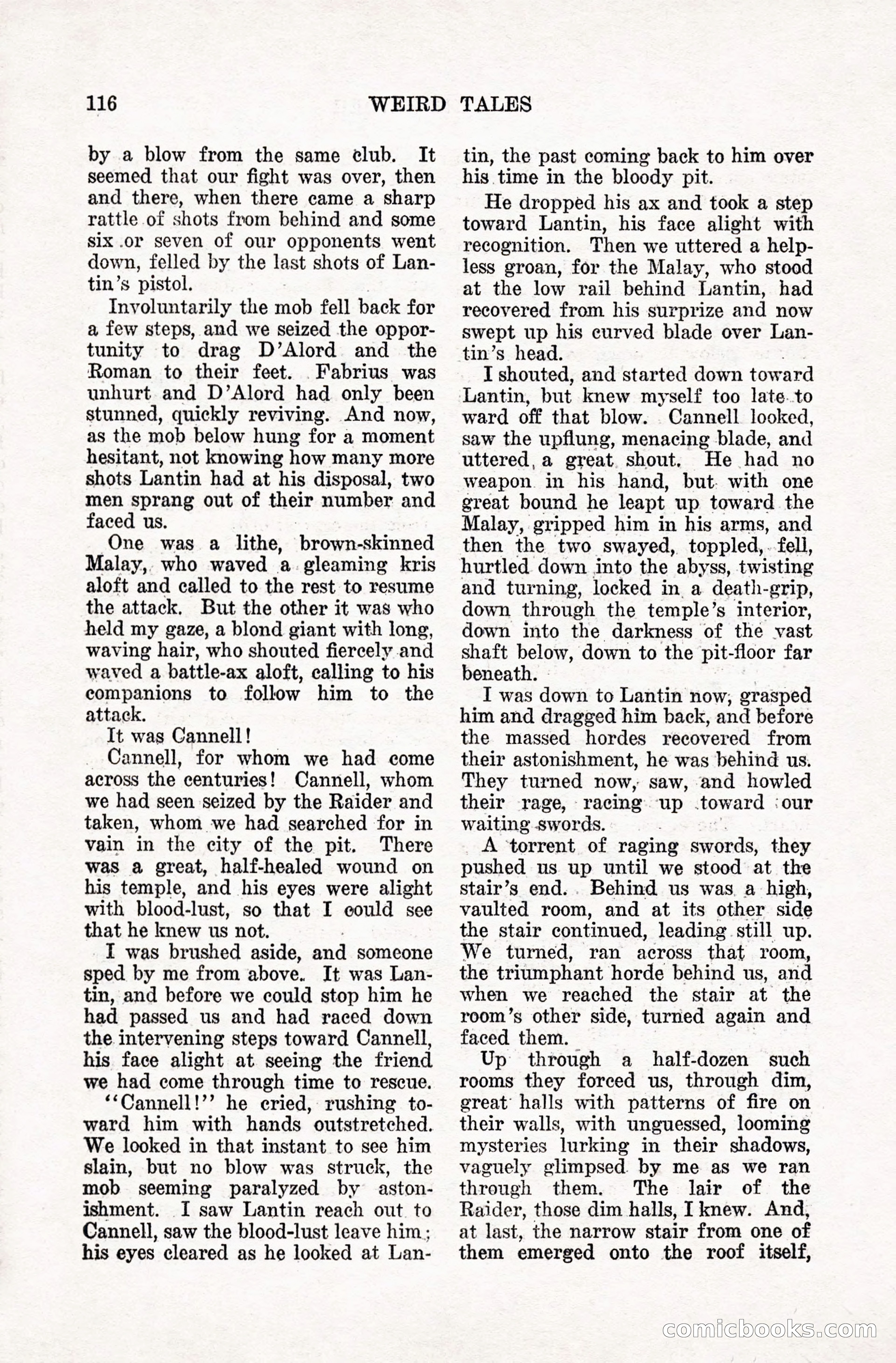 Weird Tales, January 1928 — page 117 of 146