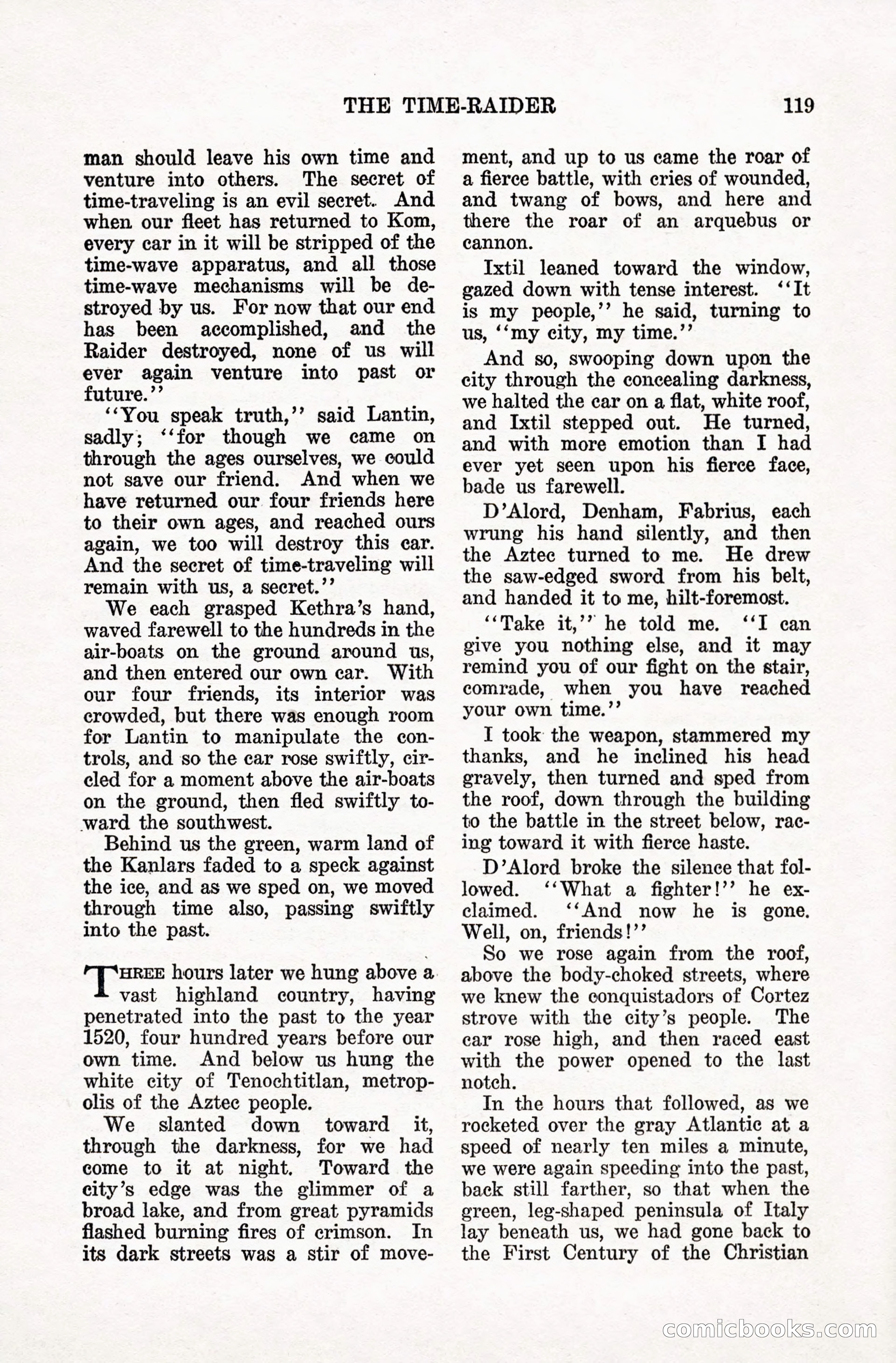 Weird Tales, January 1928 — page 120 of 146