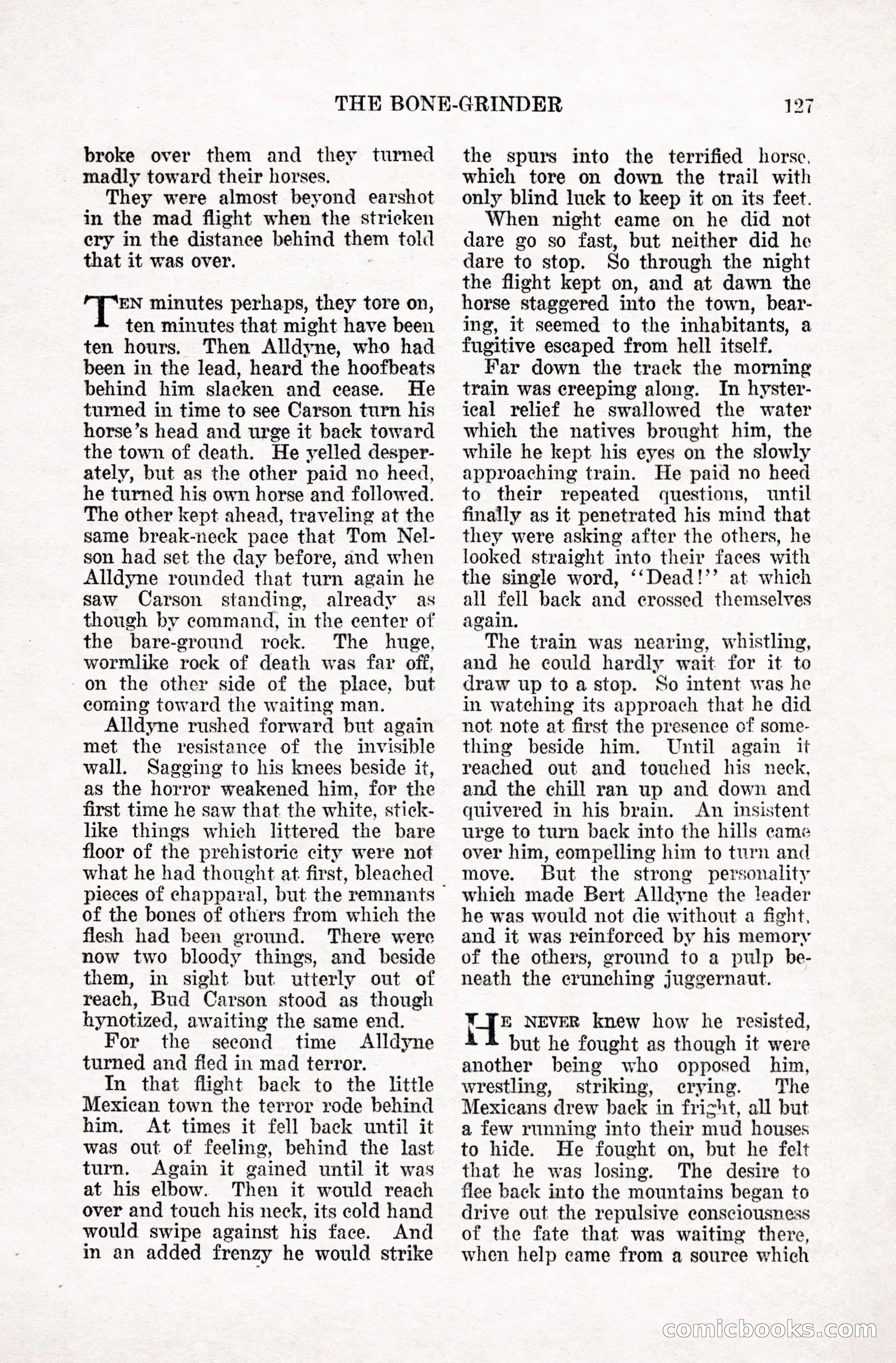 Weird Tales, January 1928 — page 128 of 146