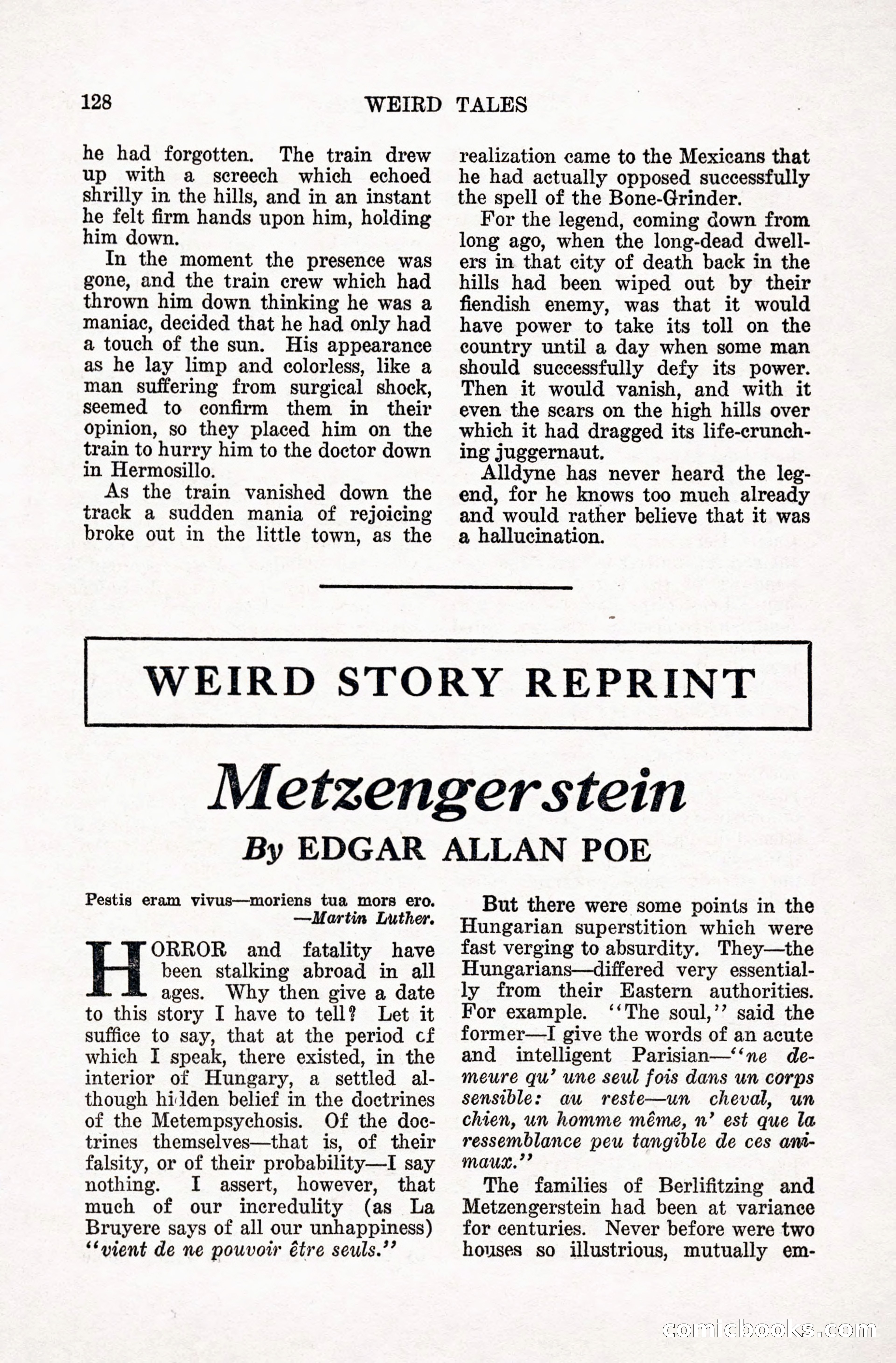 Weird Tales, January 1928 — page 129 of 146