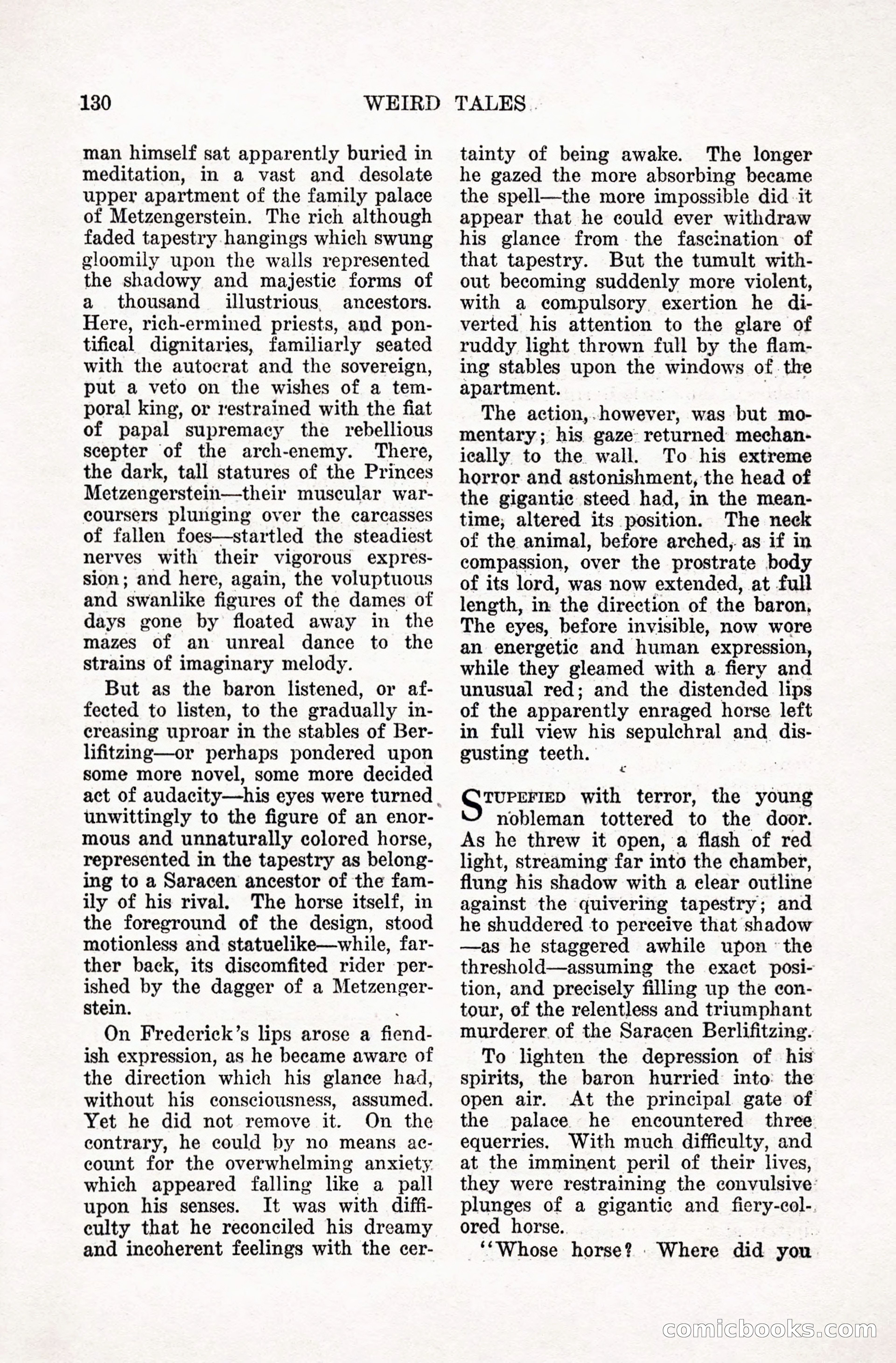 Weird Tales, January 1928 — page 131 of 146