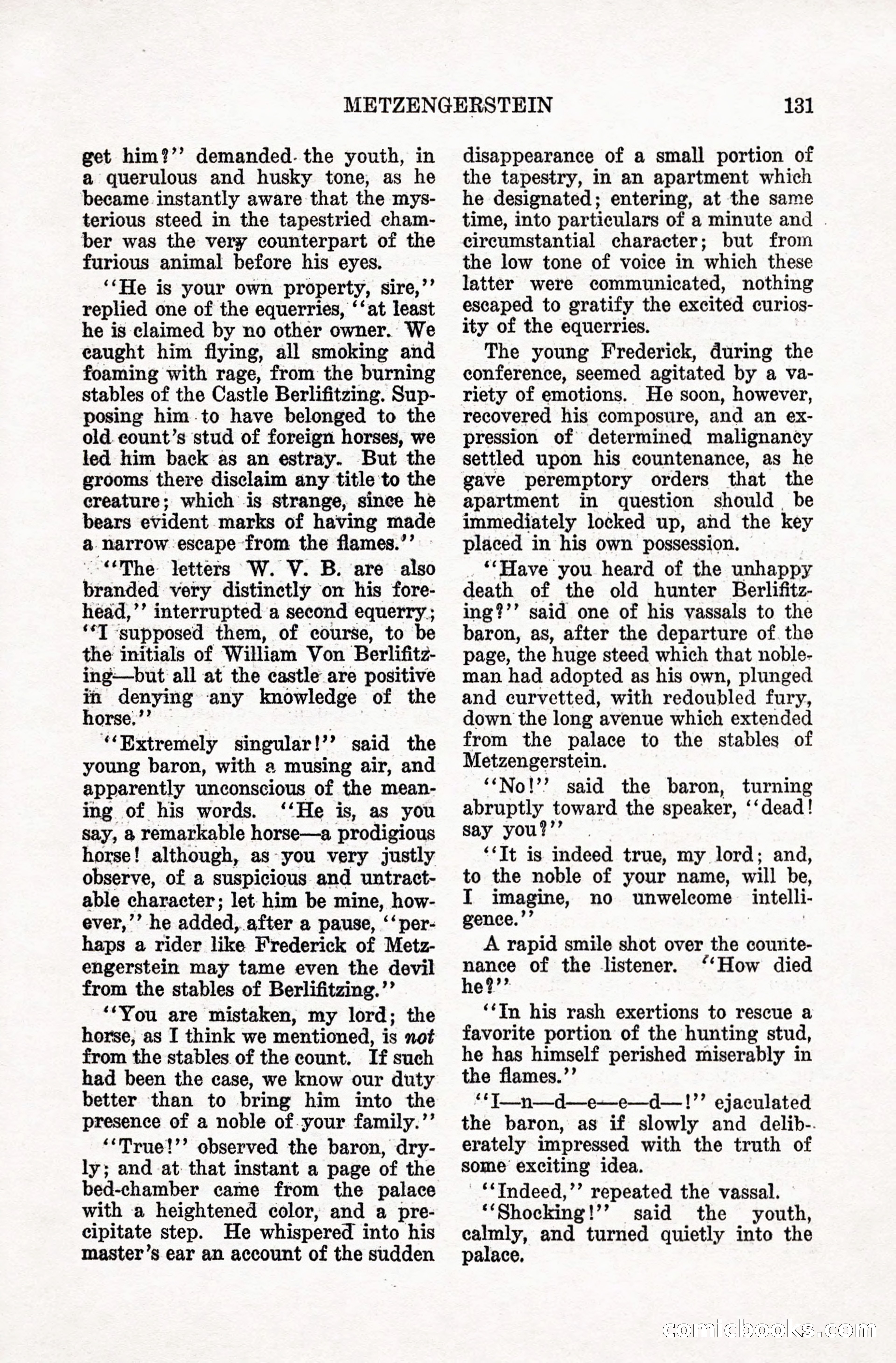 Weird Tales, January 1928 — page 132 of 146