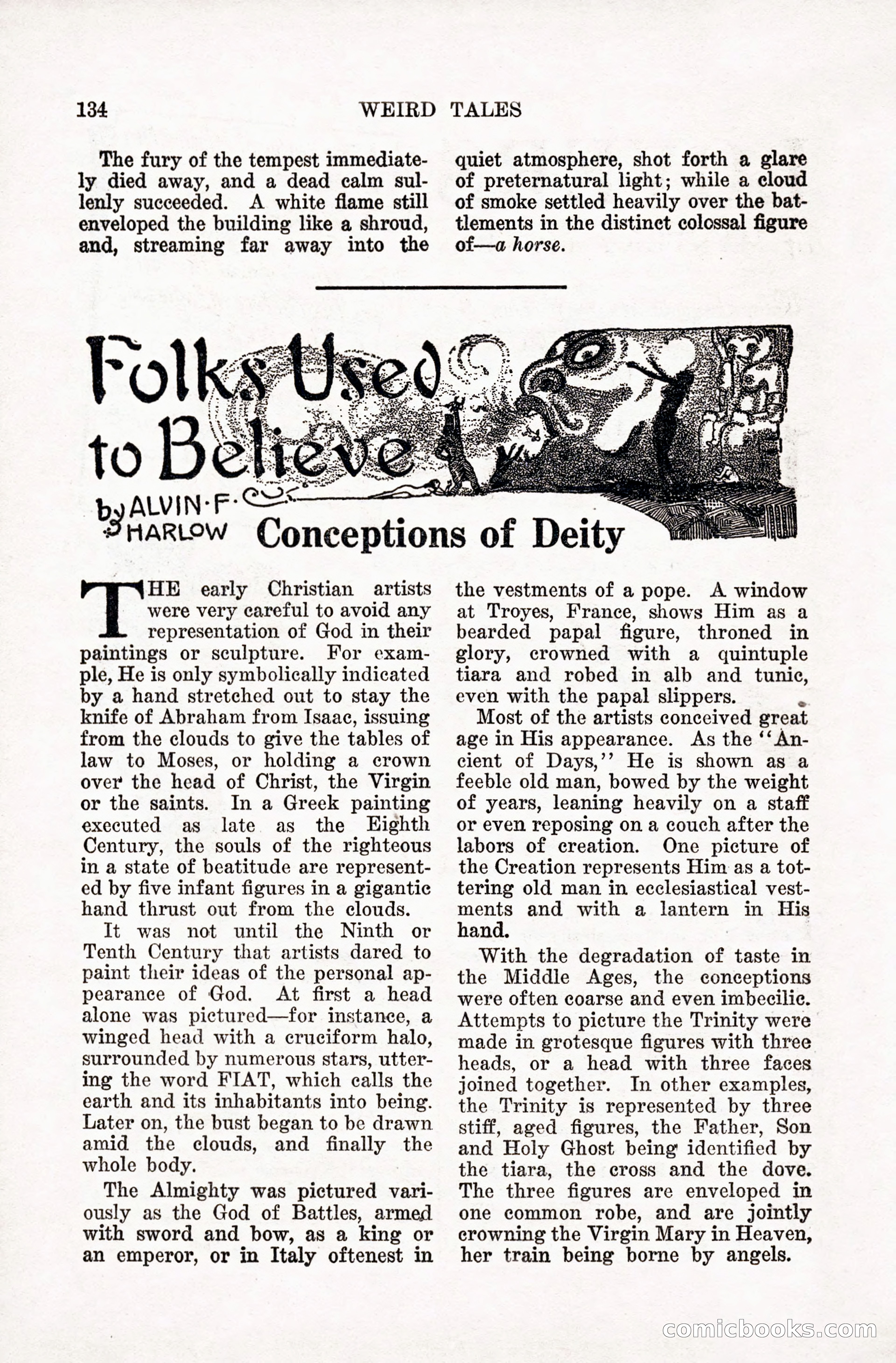 Weird Tales, January 1928 — page 135 of 146