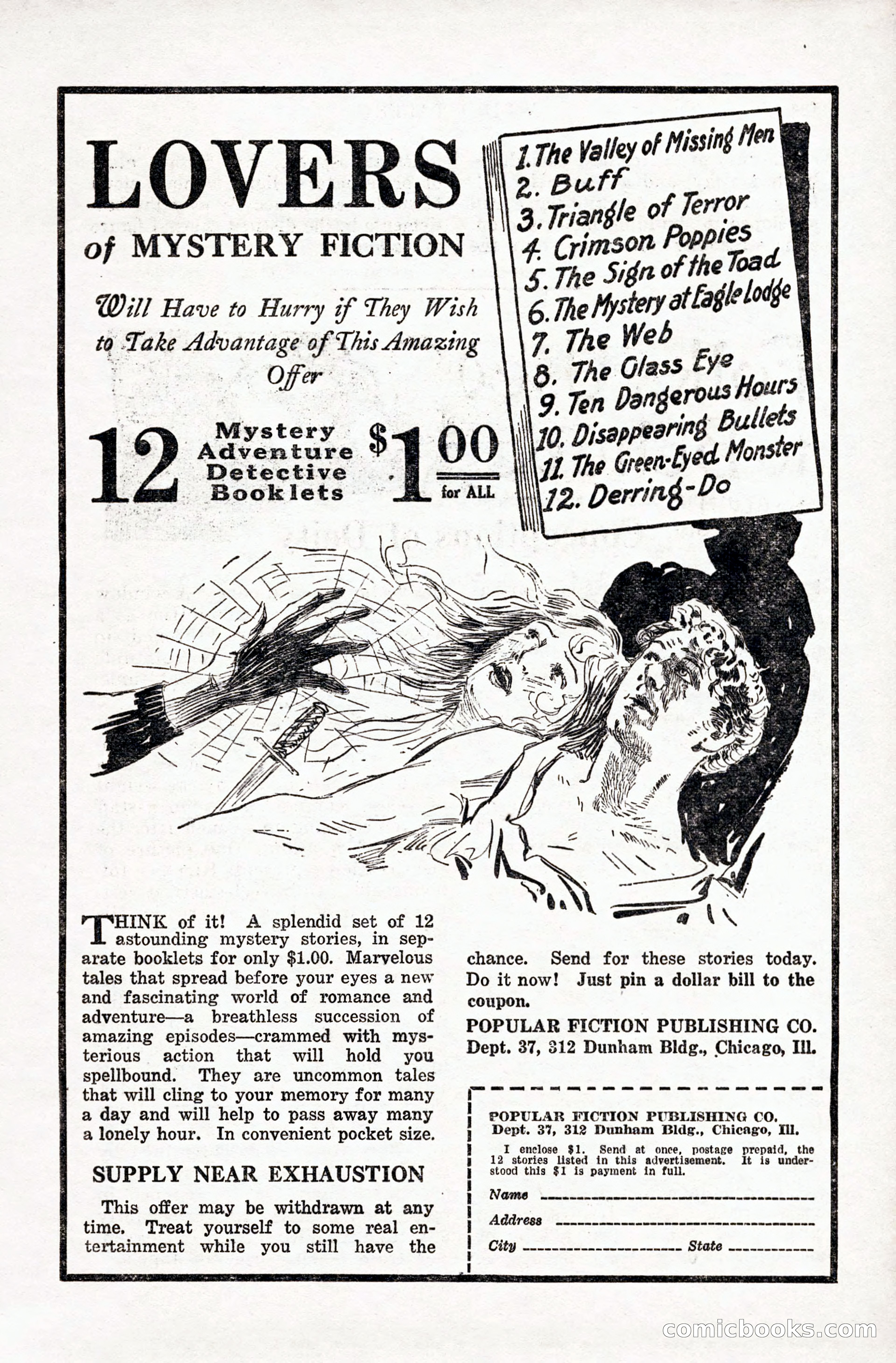 Weird Tales, January 1928 — page 136 of 146