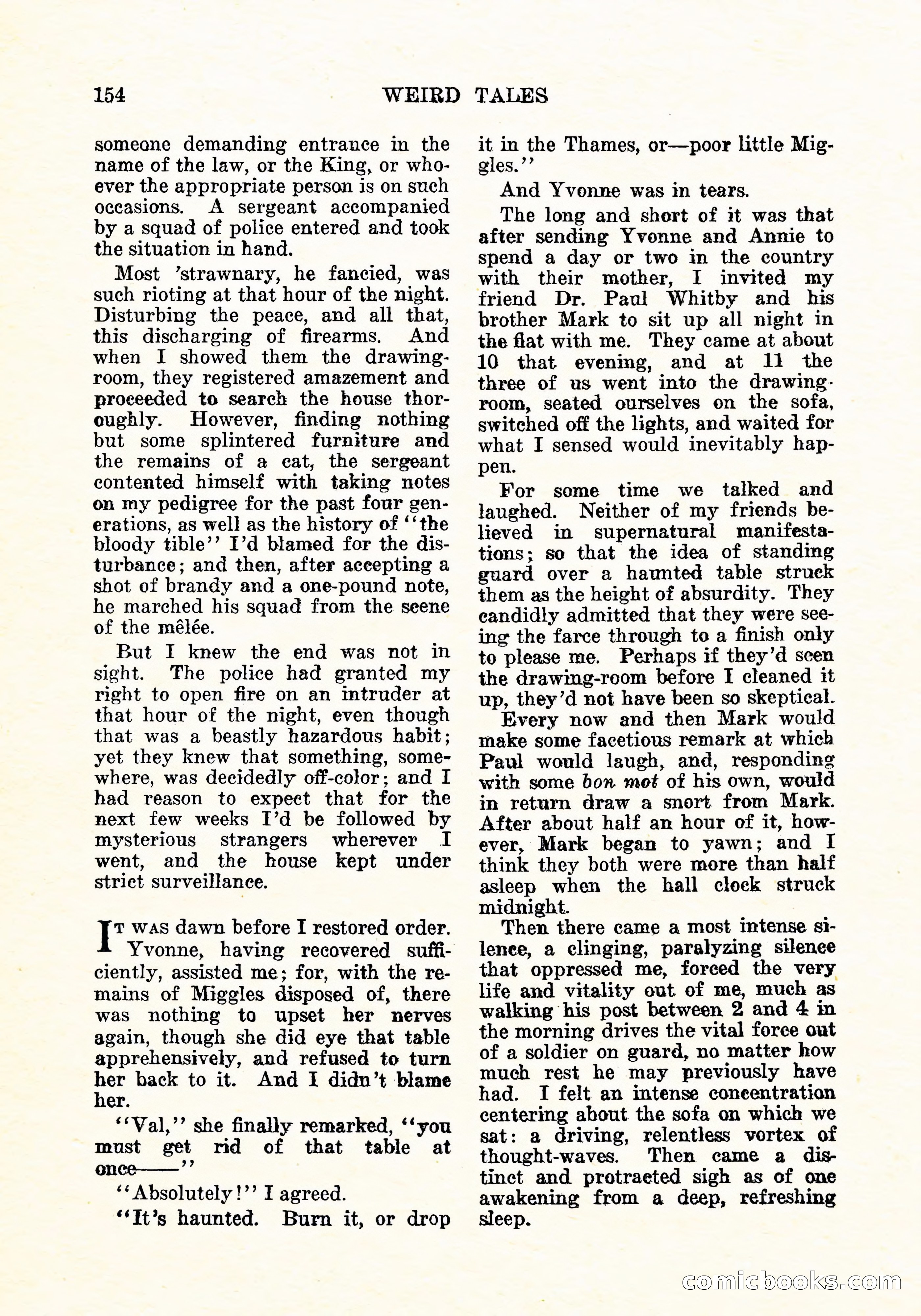 Weird Tales, Vol. 11, No. 2 — page 11 of 146