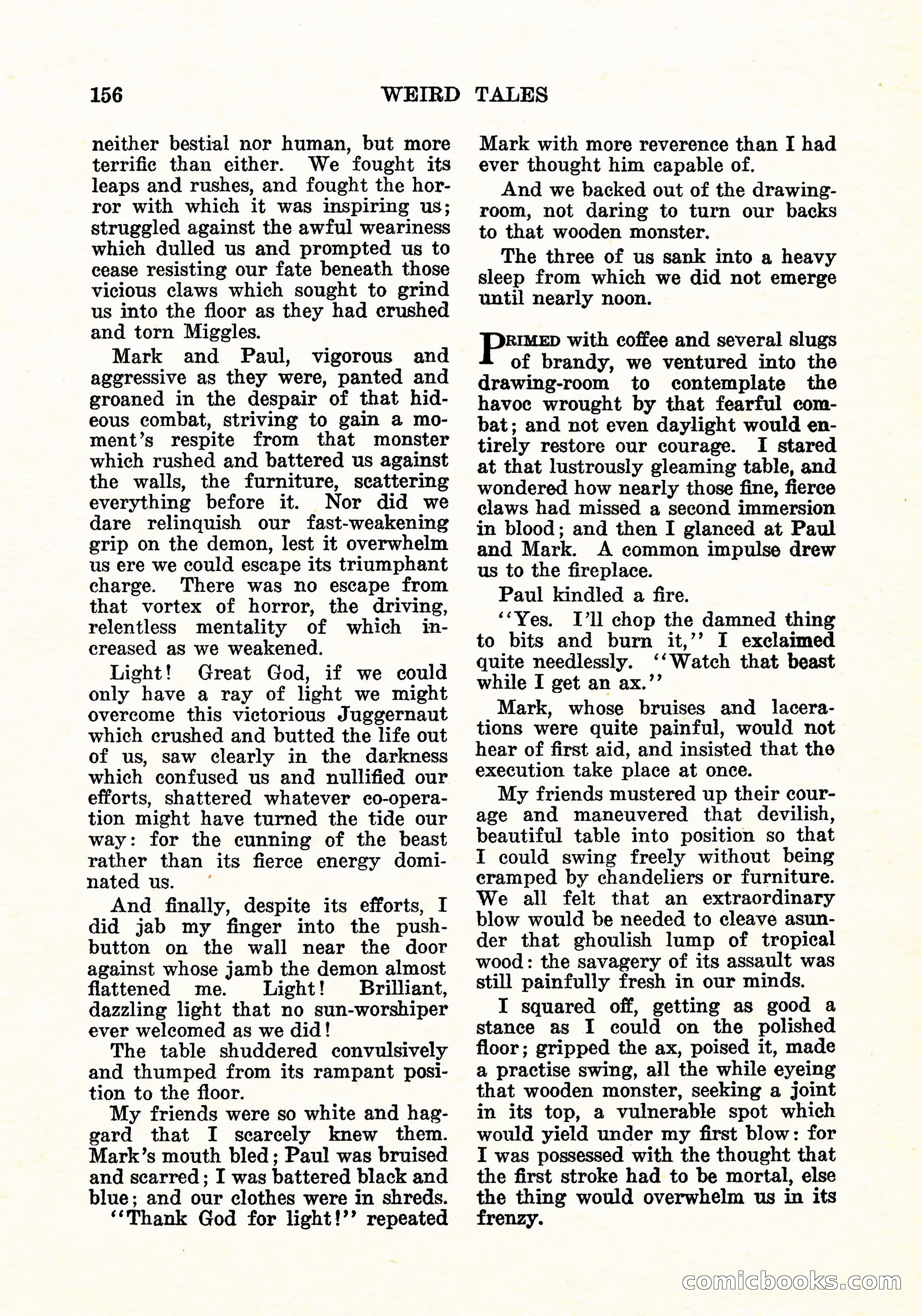 Weird Tales, Vol. 11, No. 2 — page 13 of 146