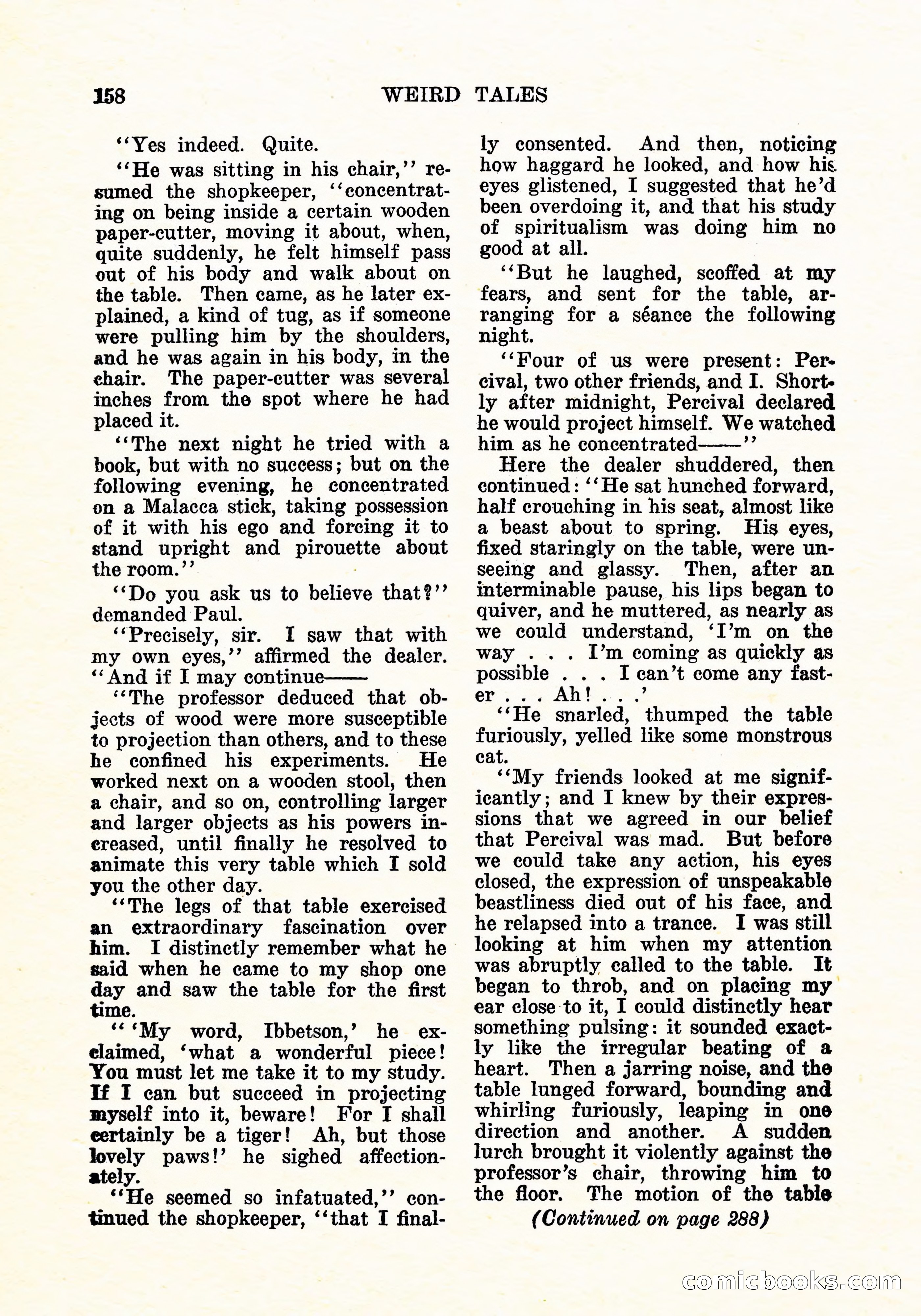 Weird Tales, Vol. 11, No. 2 — page 15 of 146