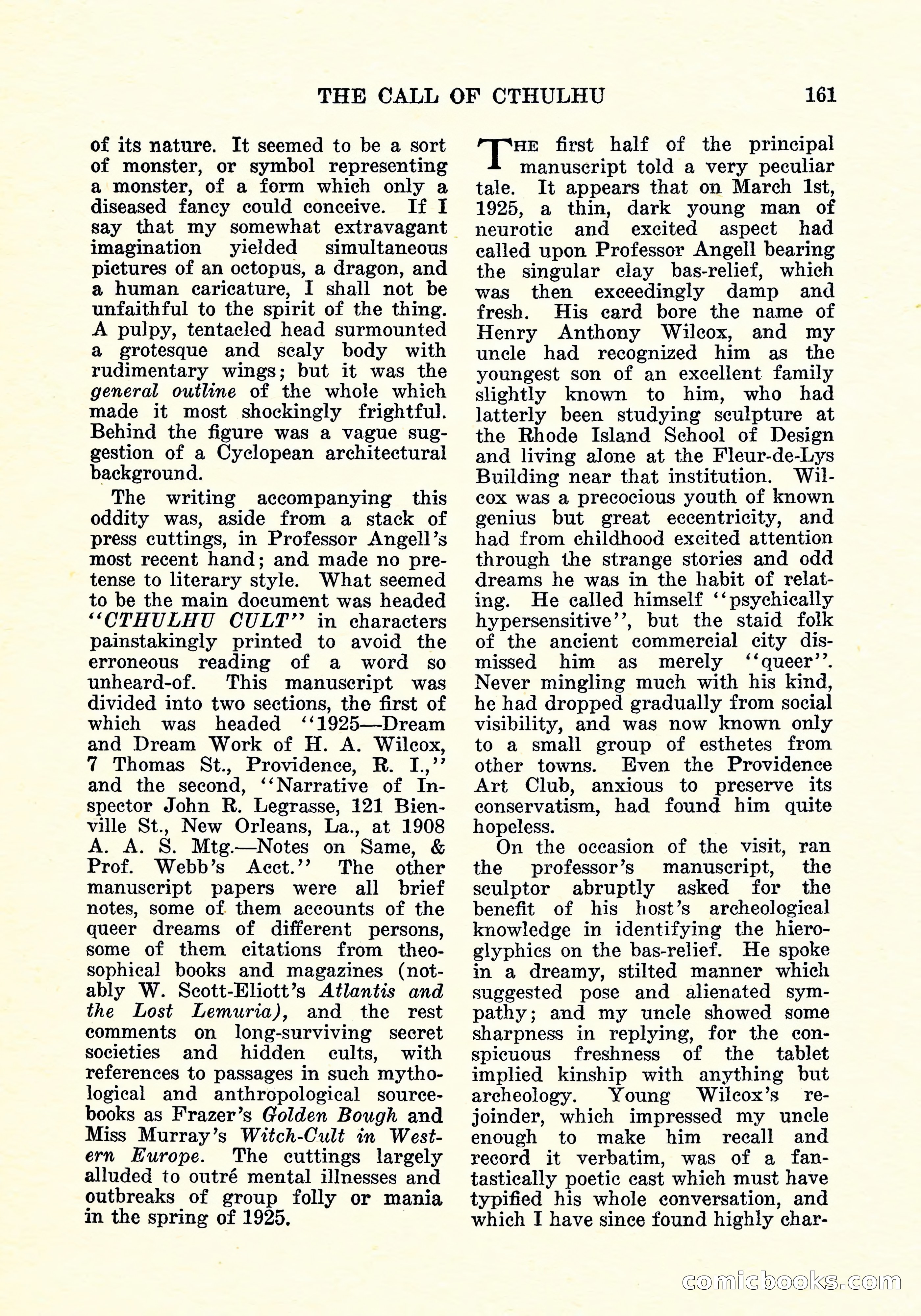 Weird Tales, Vol. 11, No. 2 — page 18 of 146