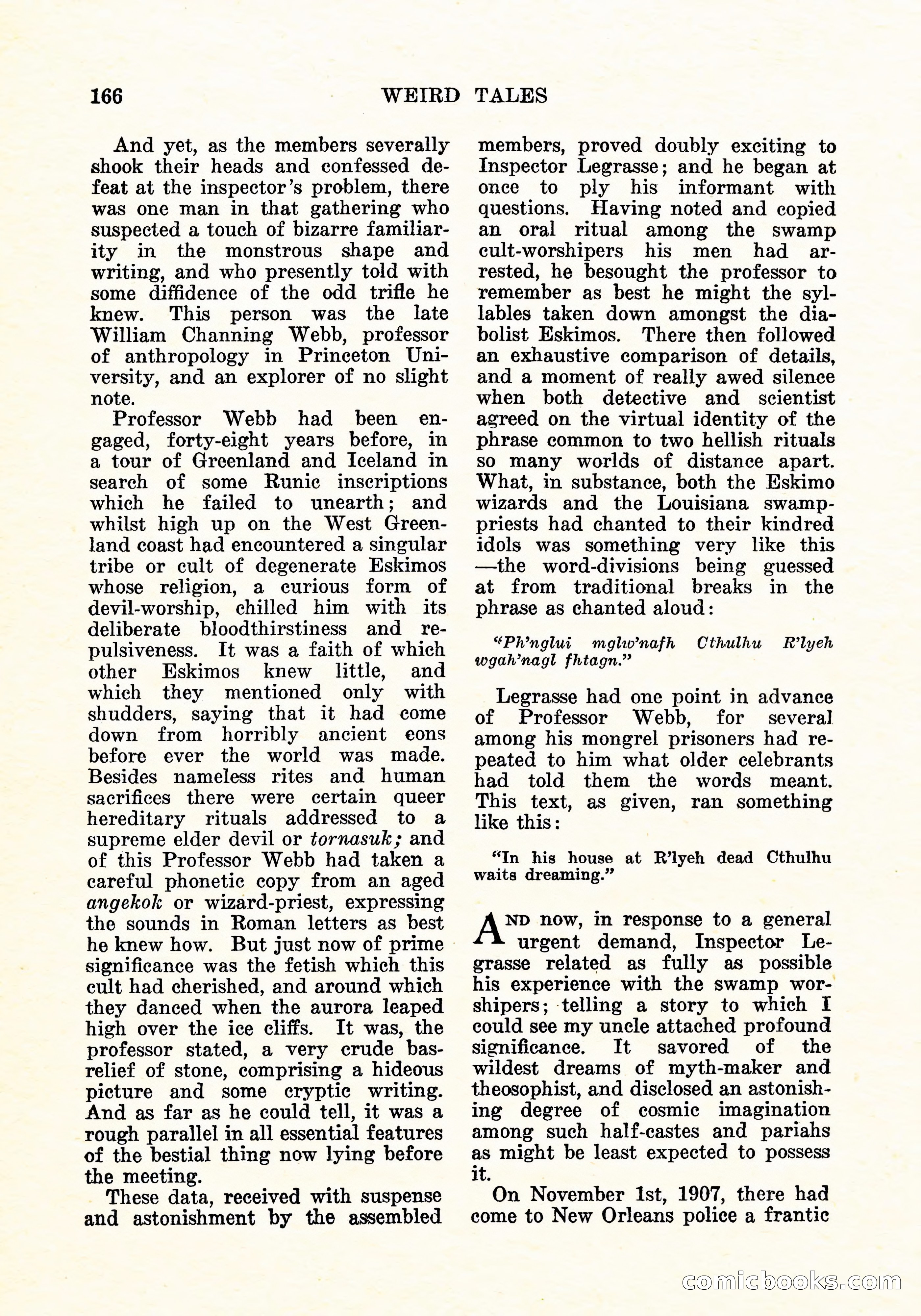 Weird Tales, Vol. 11, No. 2 — page 23 of 146