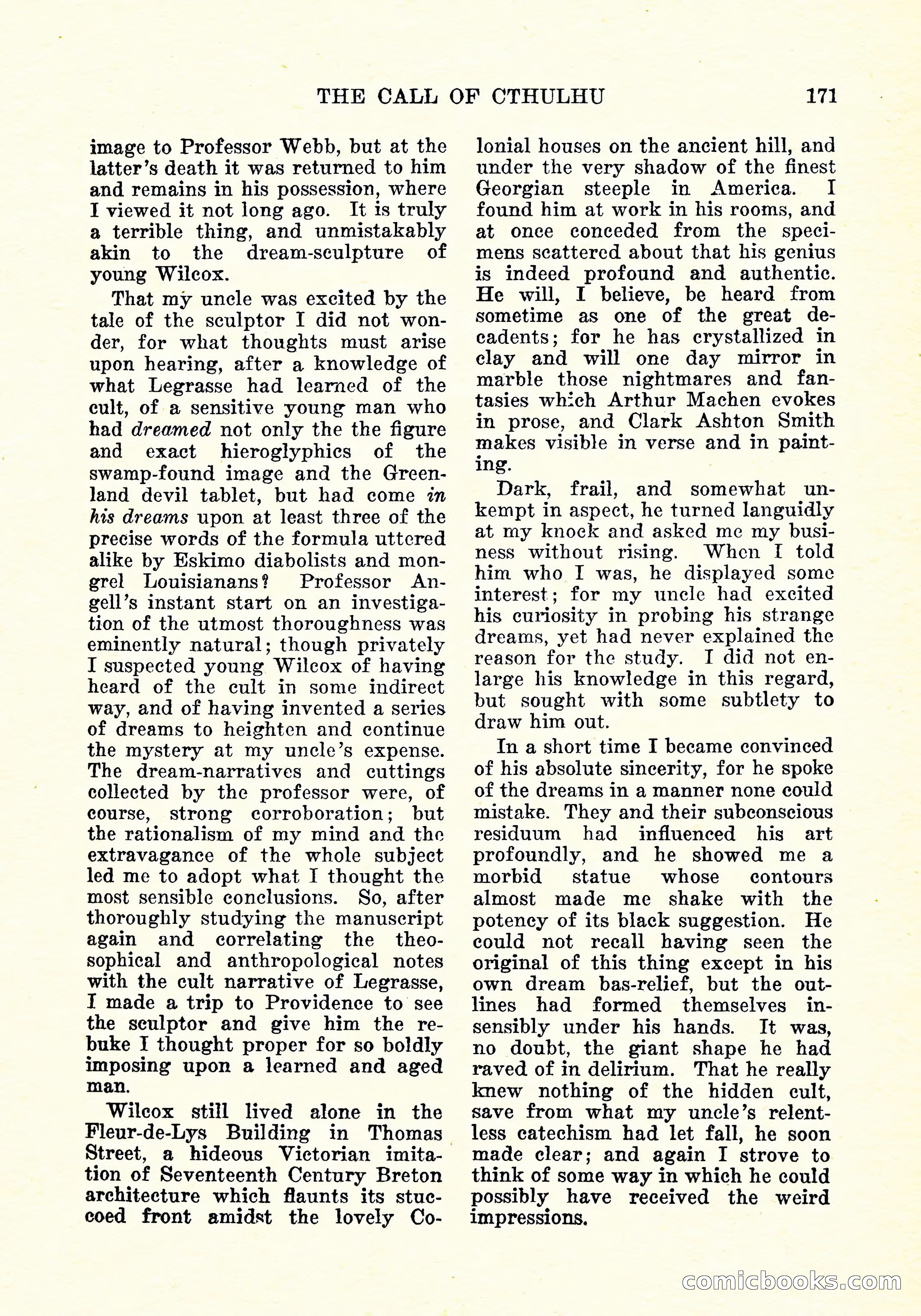 Weird Tales, Vol. 11, No. 2 — page 28 of 146