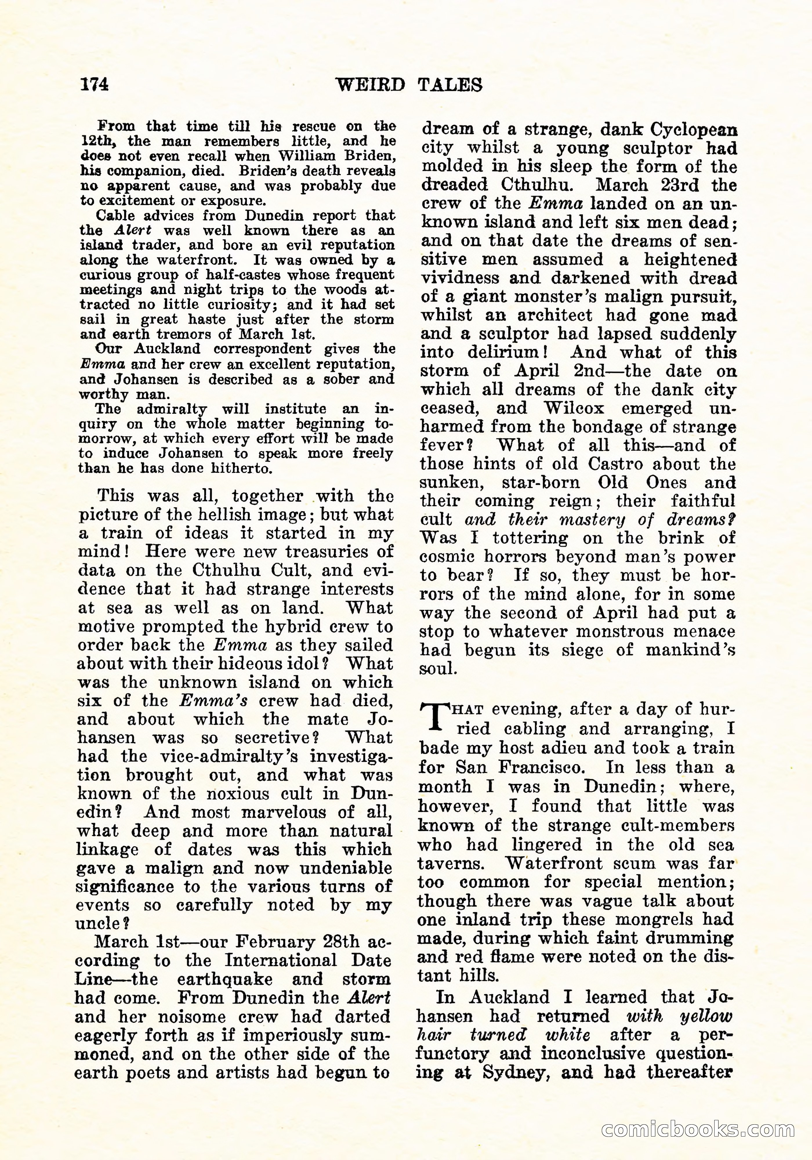 Weird Tales, Vol. 11, No. 2 — page 31 of 146