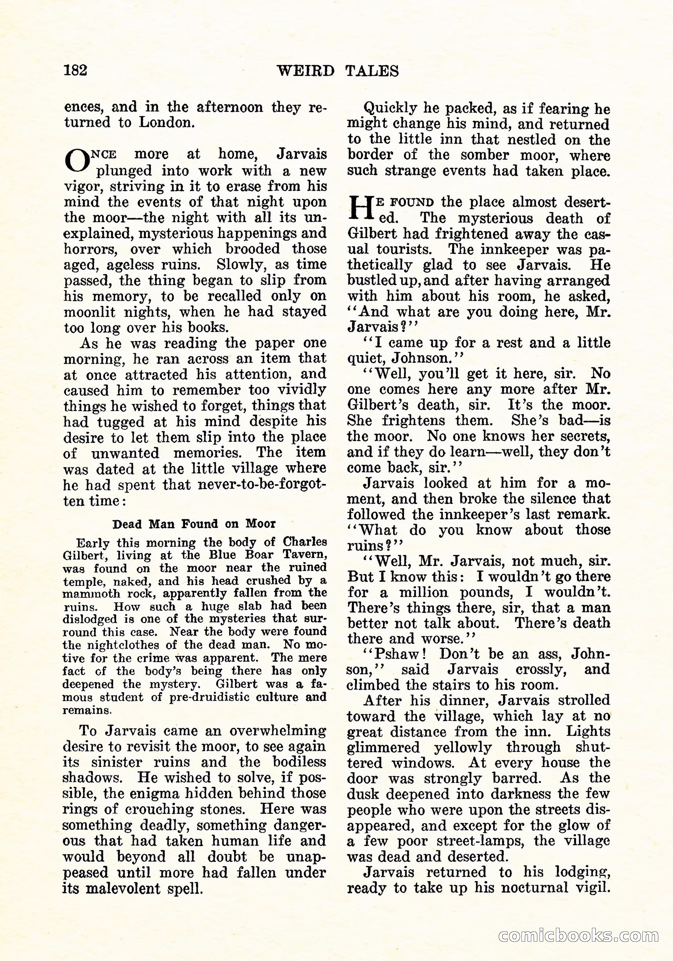 Weird Tales, Vol. 11, No. 2 — page 39 of 146