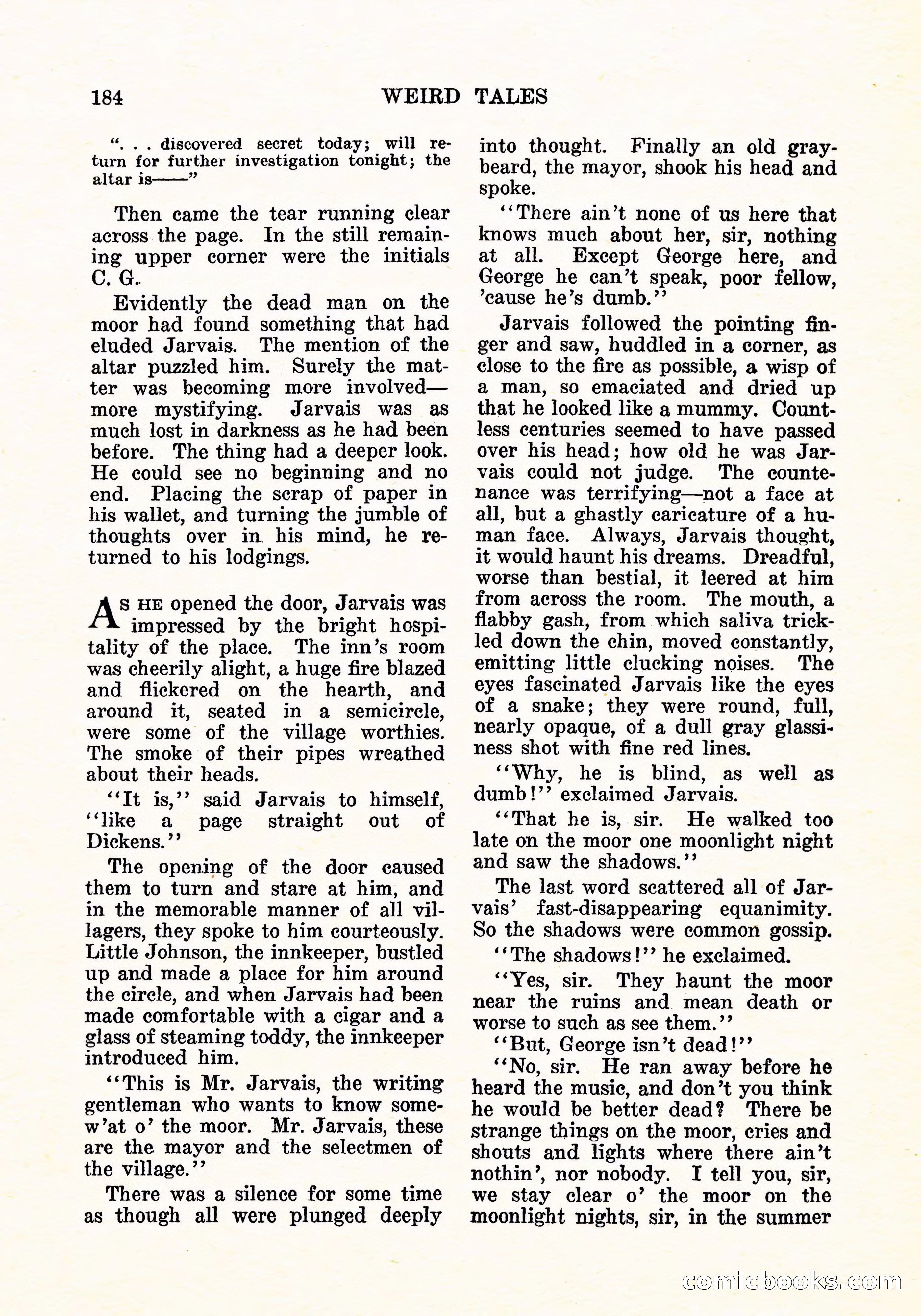 Weird Tales, Vol. 11, No. 2 — page 41 of 146