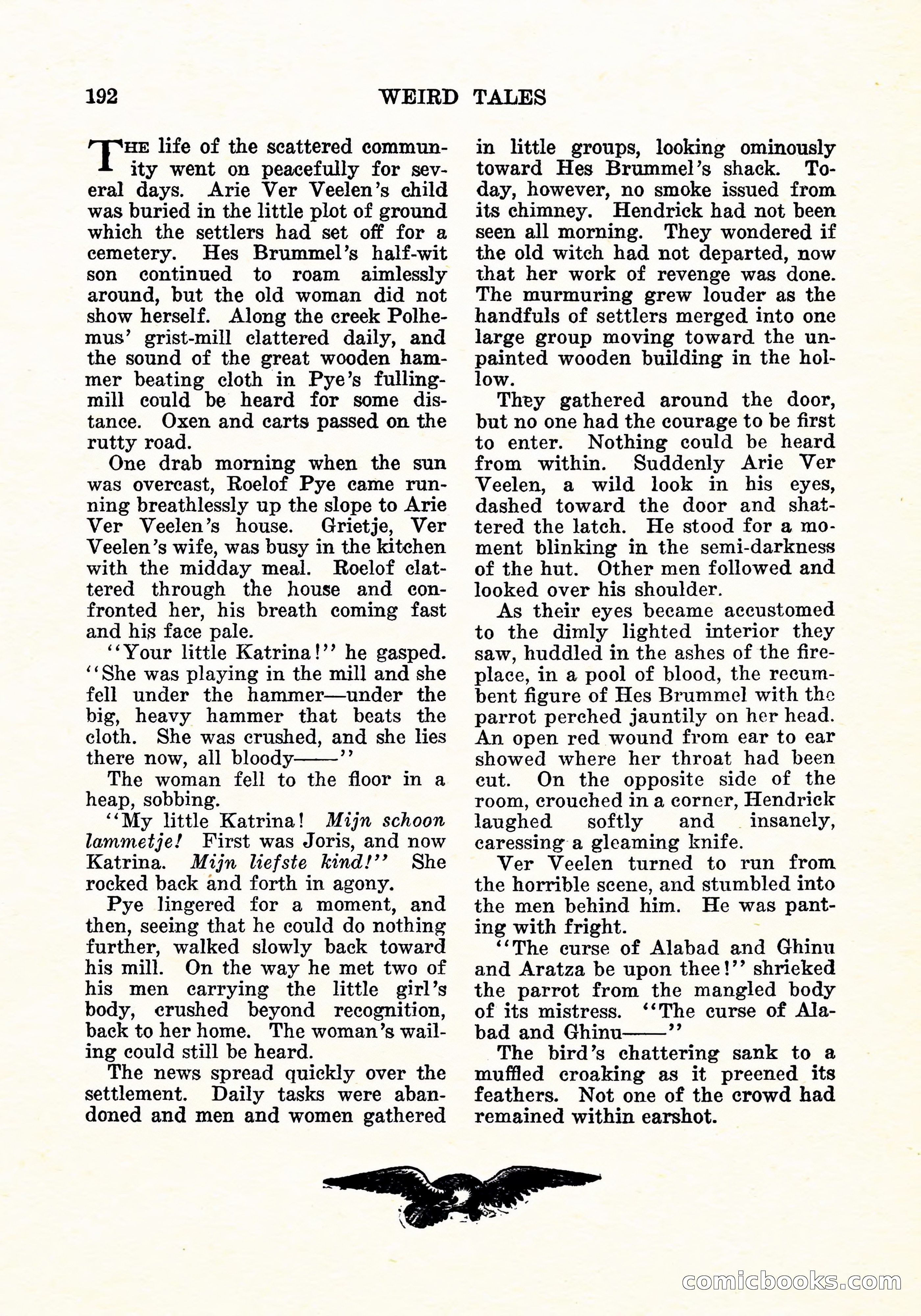 Weird Tales, Vol. 11, No. 2 — page 49 of 146