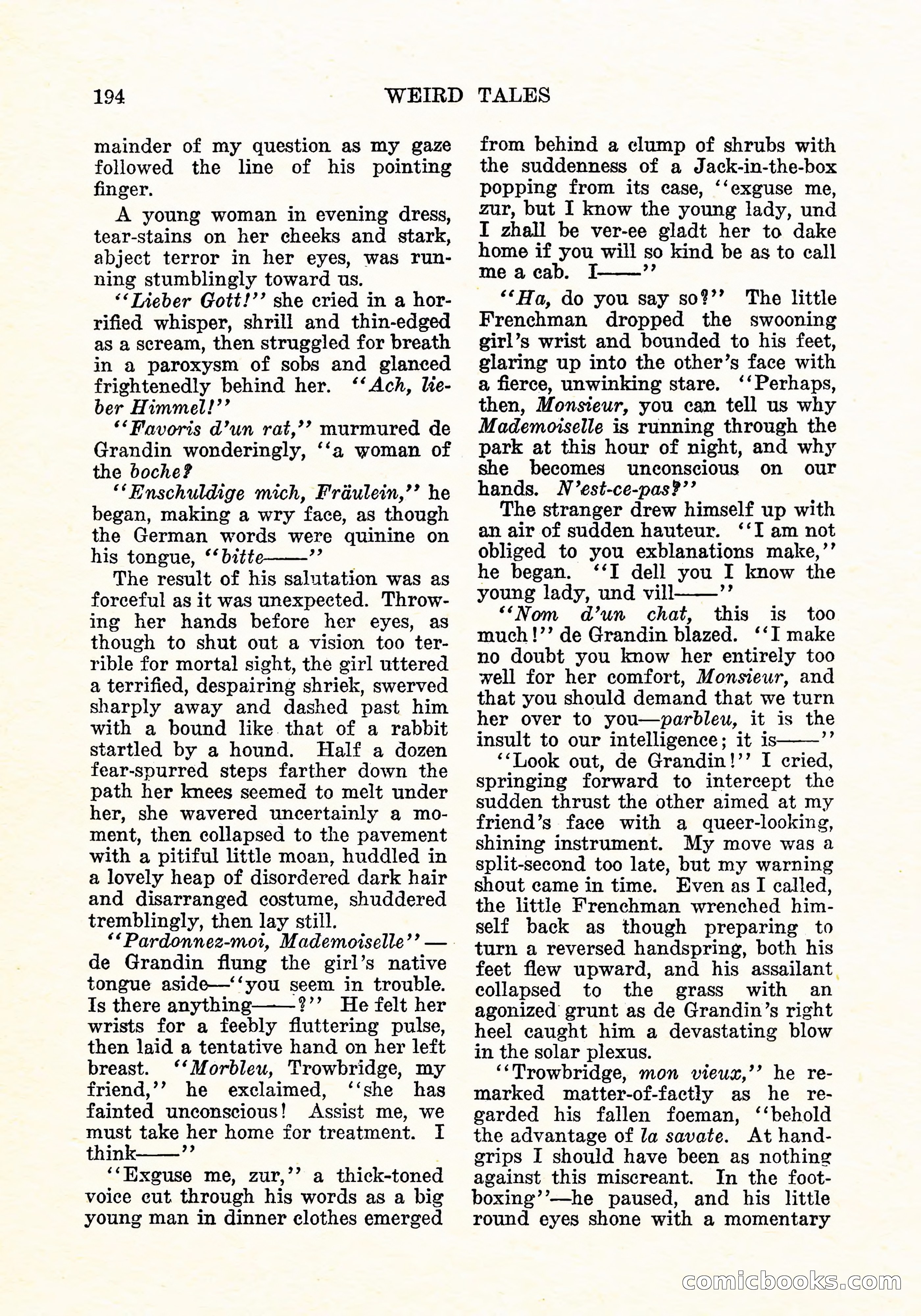 Weird Tales, Vol. 11, No. 2 — page 51 of 146