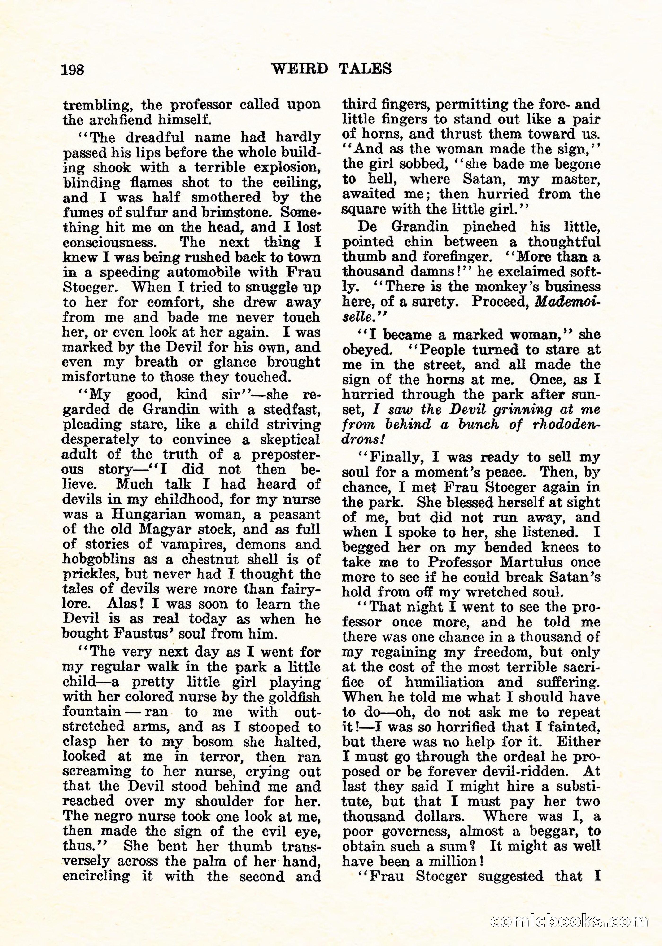 Weird Tales, Vol. 11, No. 2 — page 55 of 146