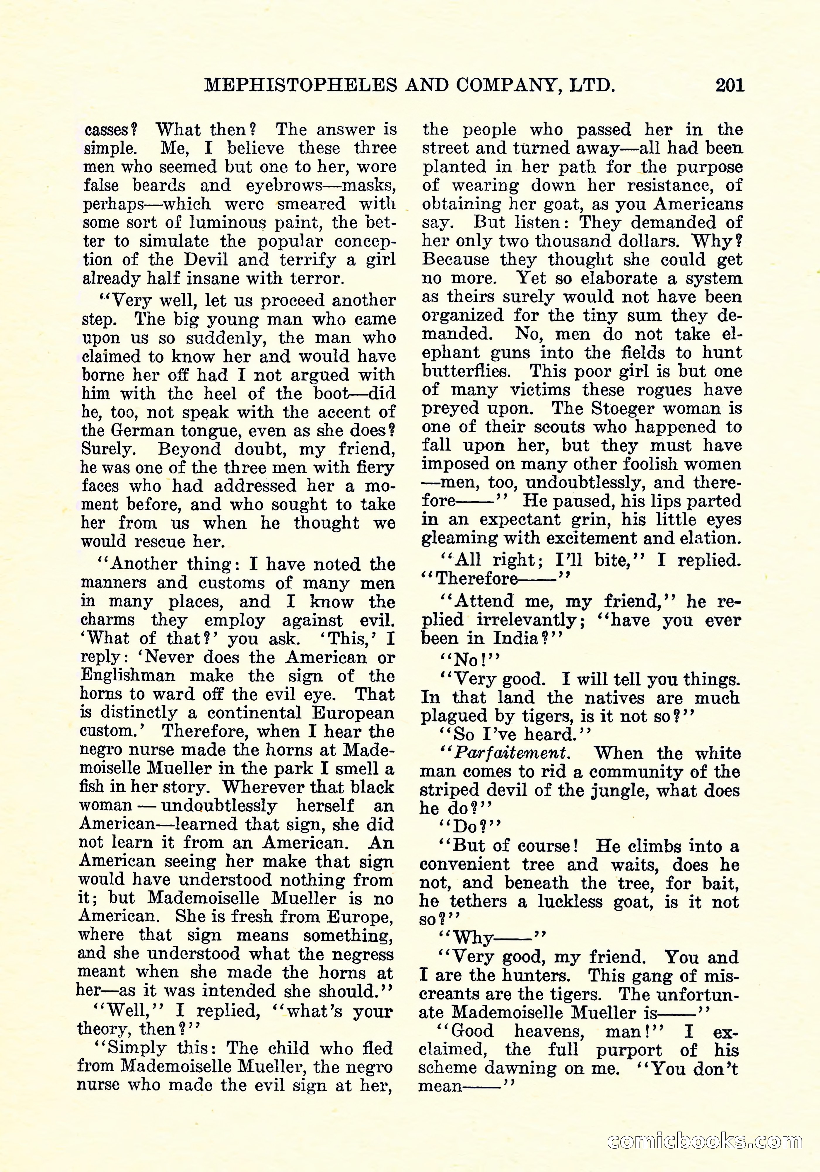 Weird Tales, Vol. 11, No. 2 — page 58 of 146