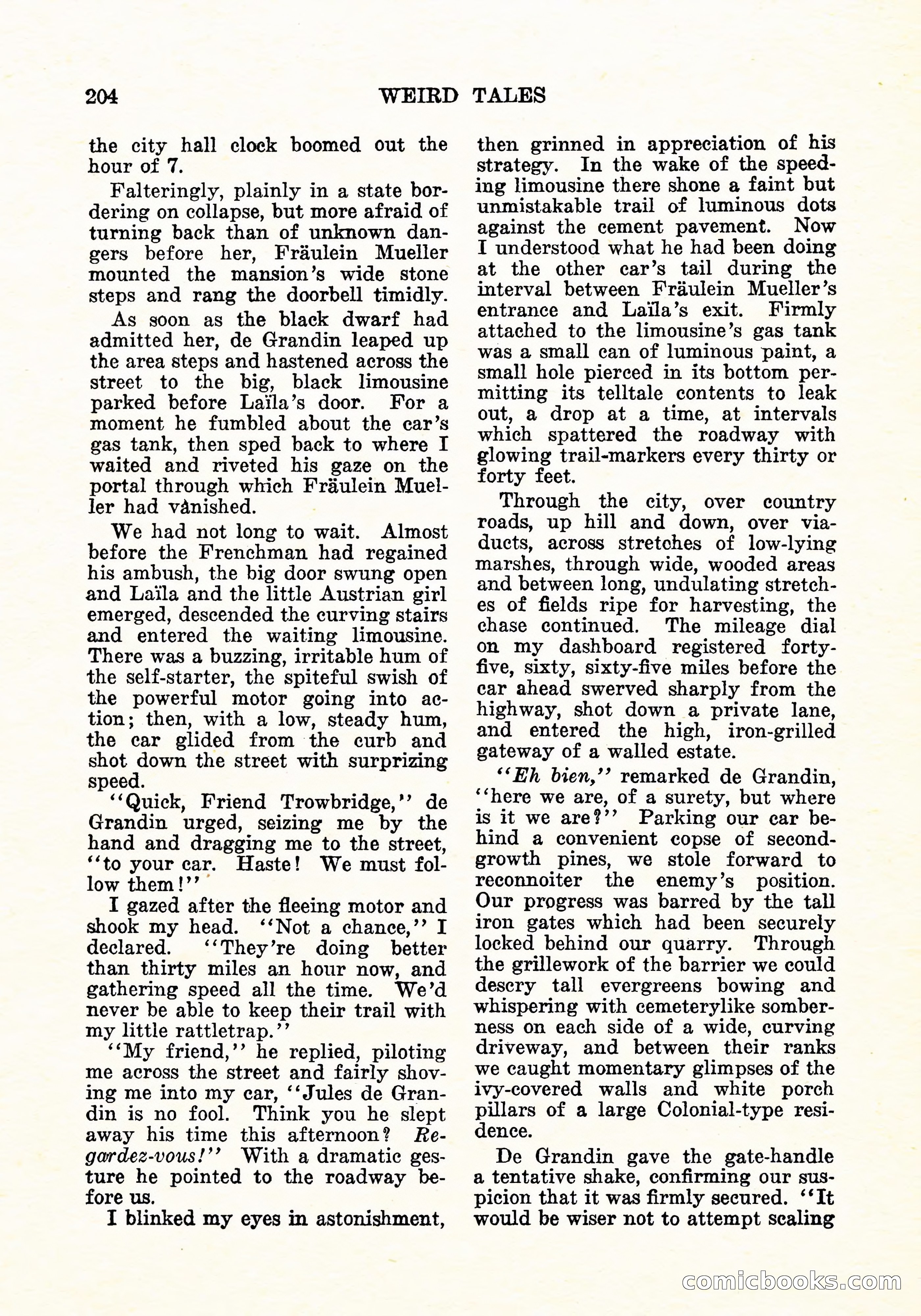 Weird Tales, Vol. 11, No. 2 — page 61 of 146