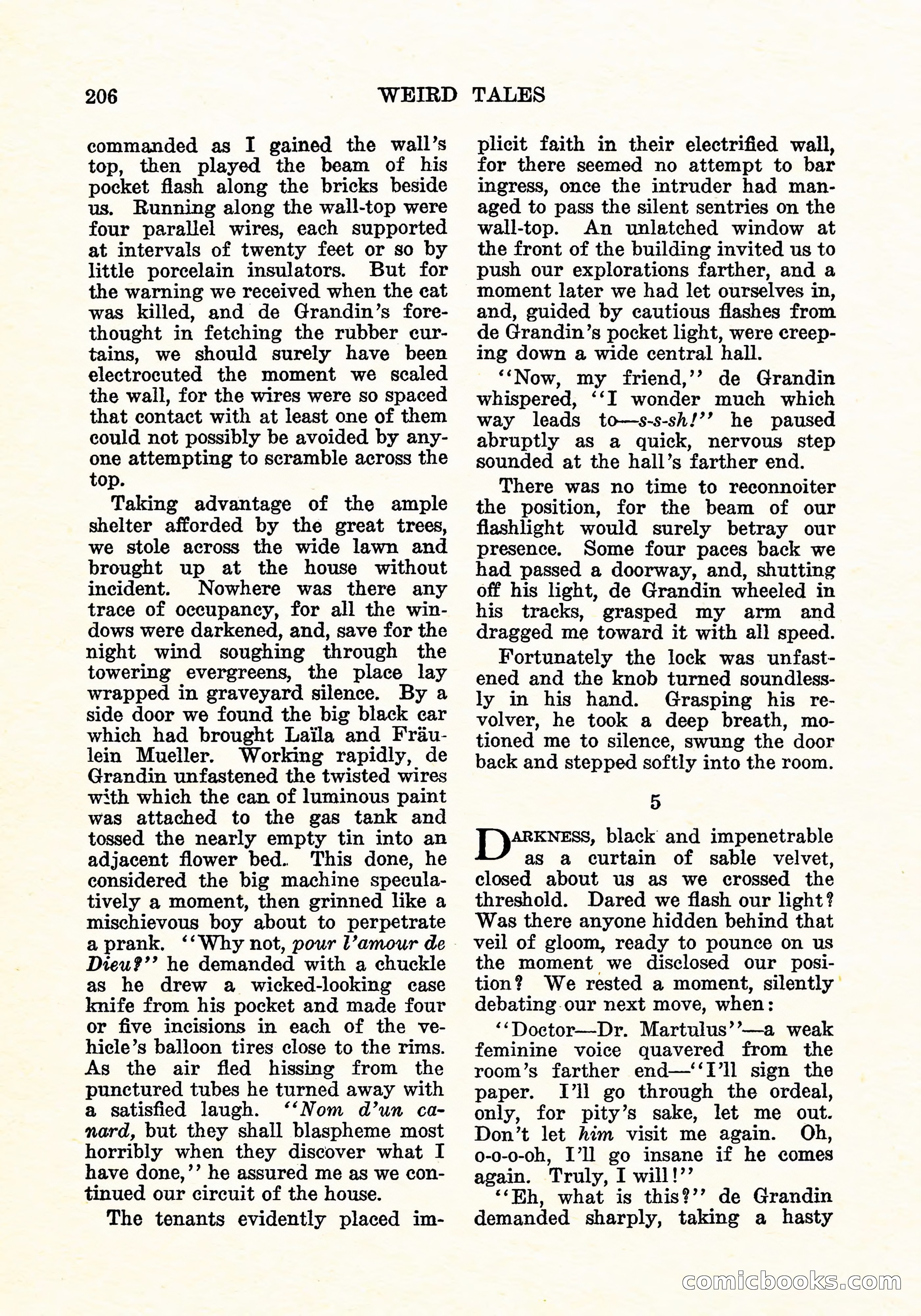 Weird Tales, Vol. 11, No. 2 — page 63 of 146