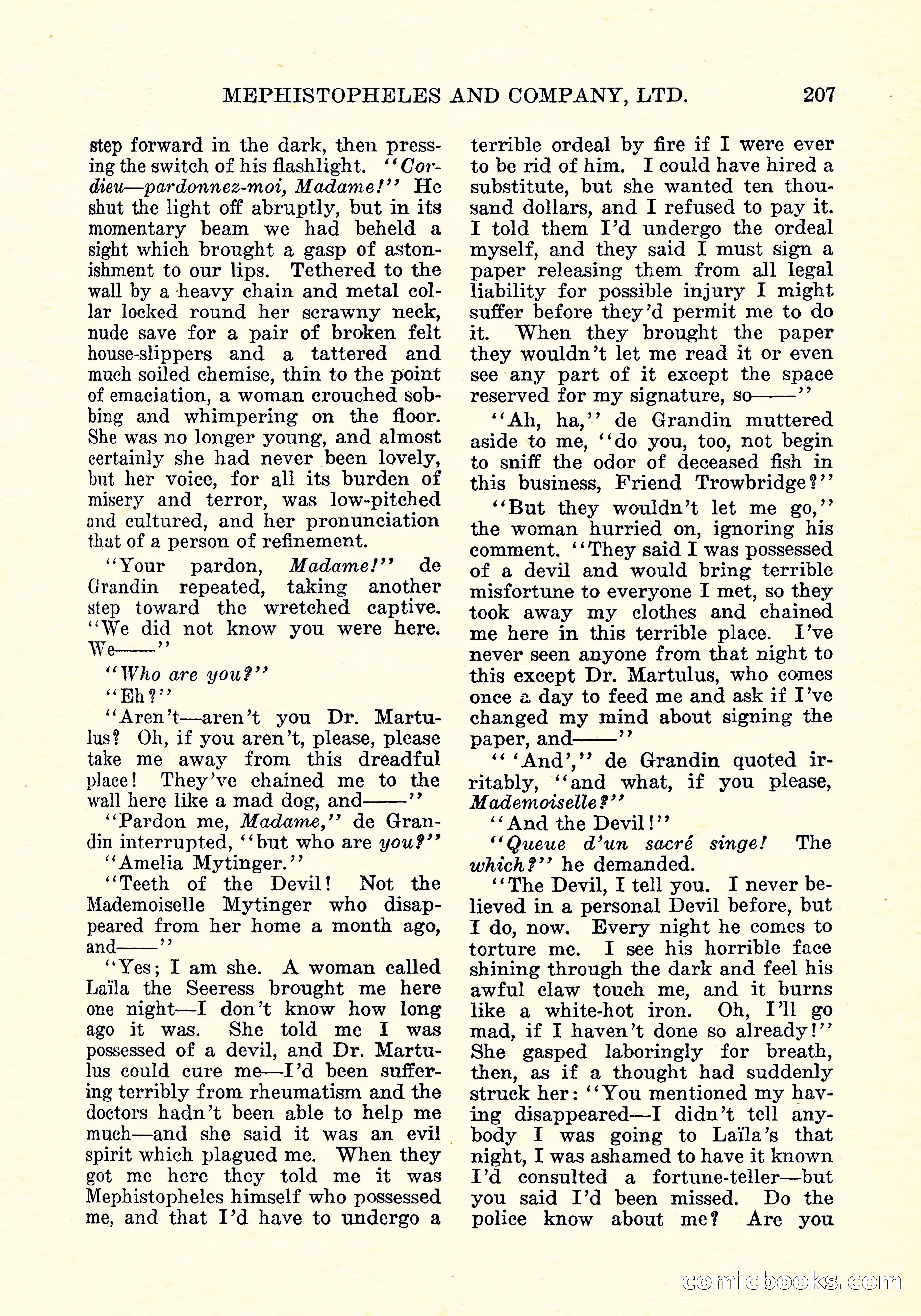 Weird Tales, Vol. 11, No. 2 — page 64 of 146