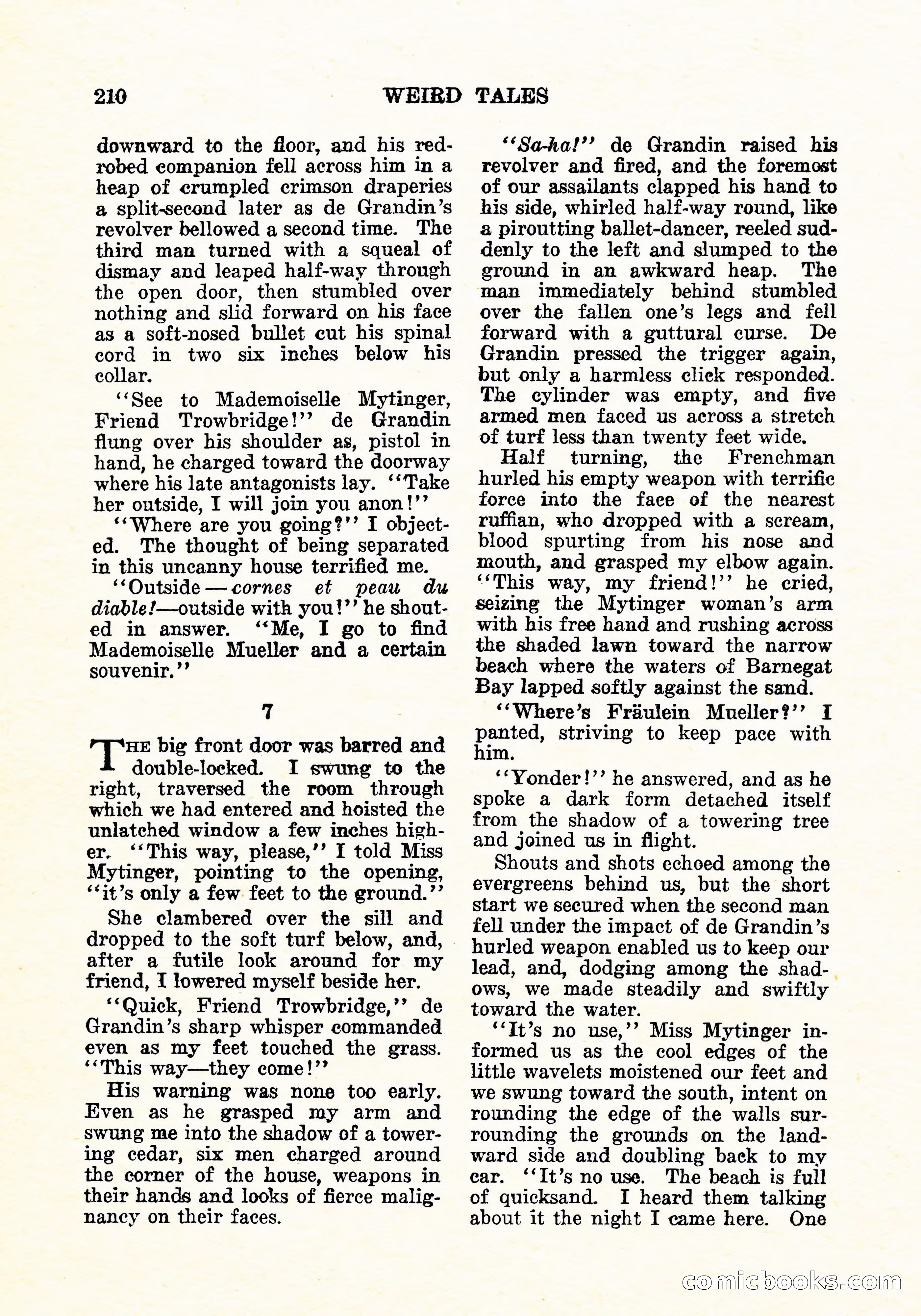 Weird Tales, Vol. 11, No. 2 — page 67 of 146