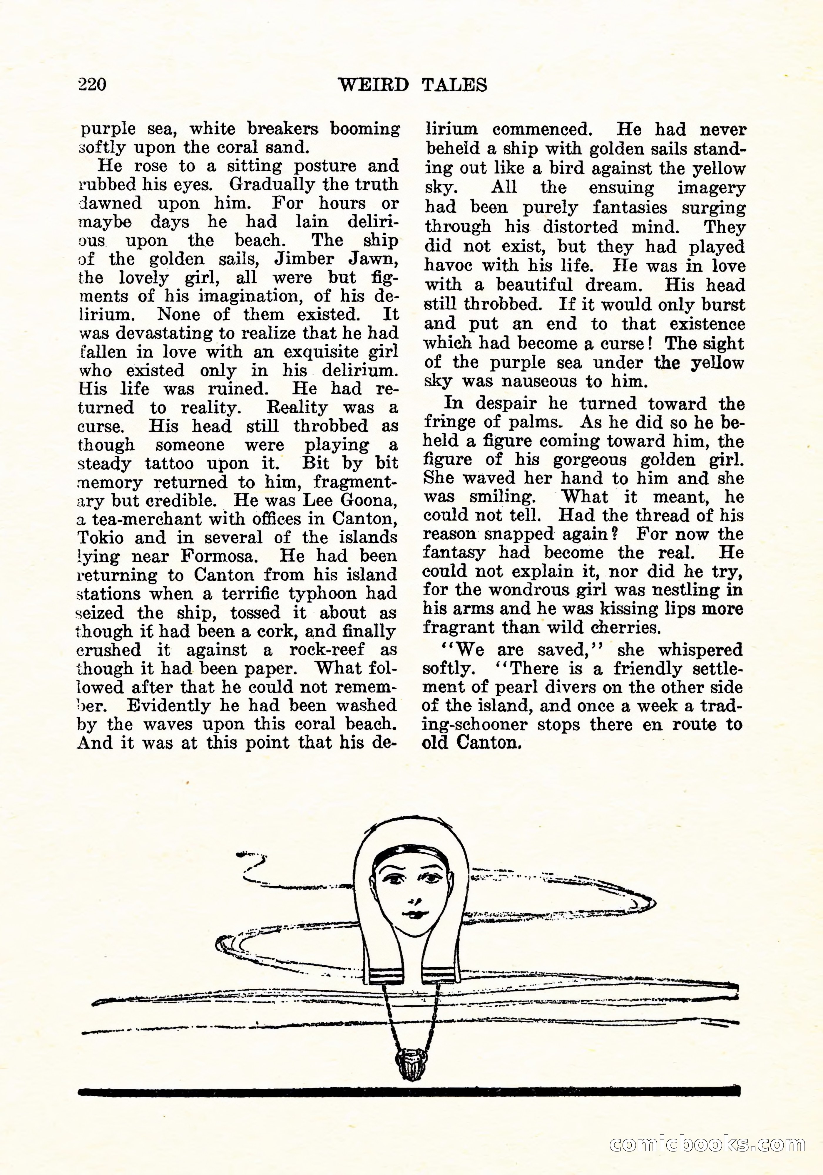 Weird Tales, Vol. 11, No. 2 — page 77 of 146